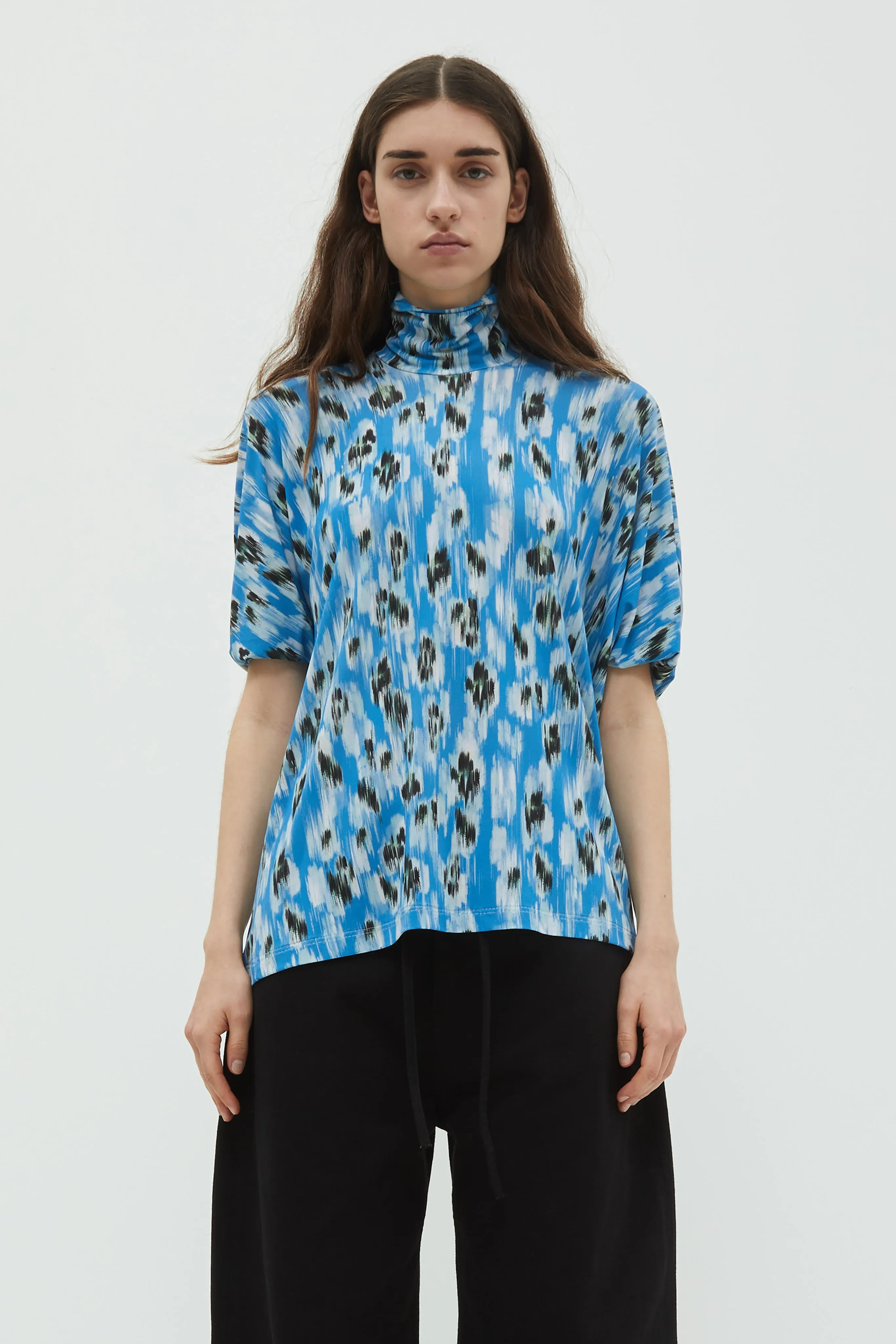 Thandi 3/4 Sleeve Jersey Top sold by Christian Wijnants