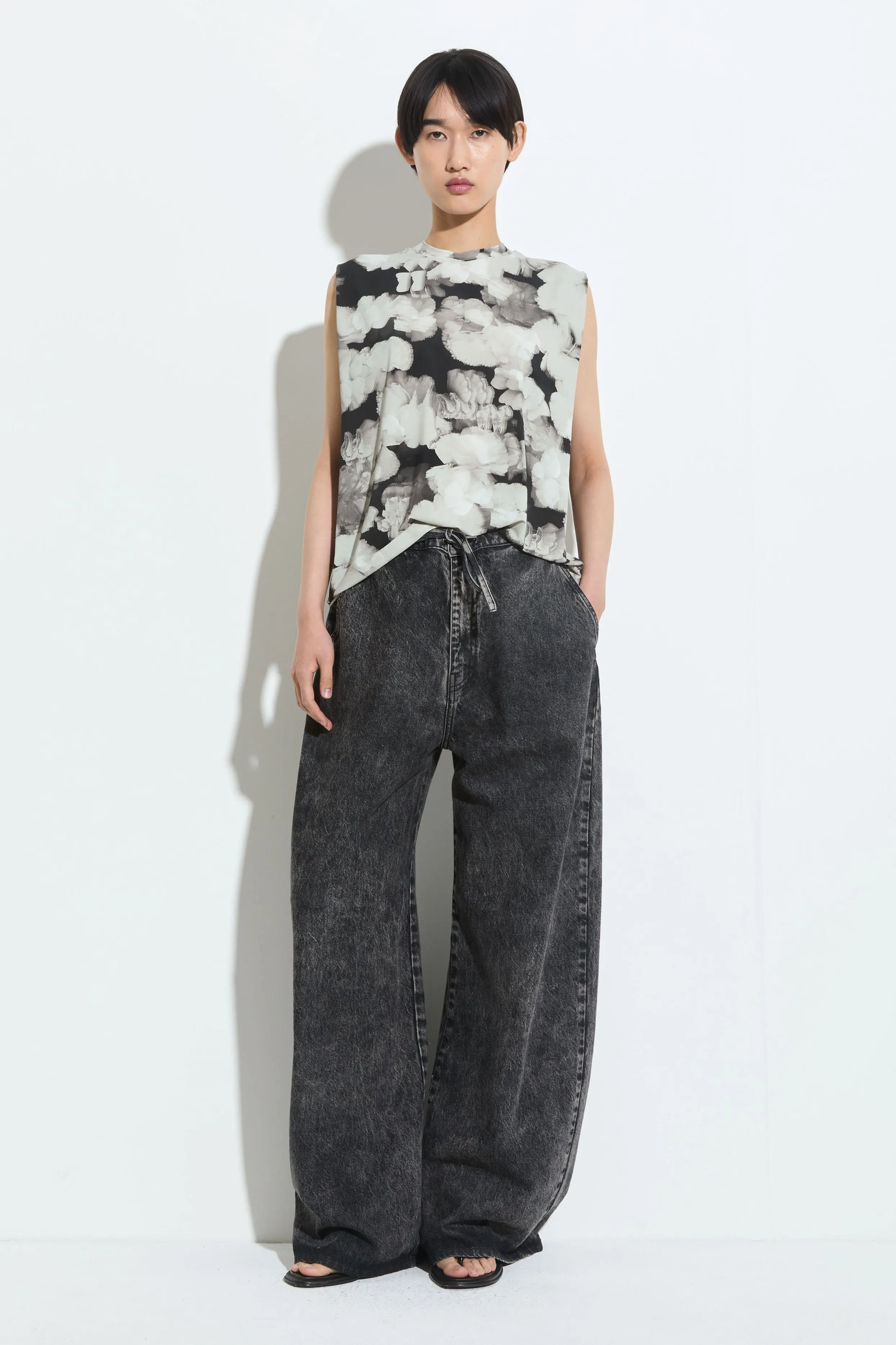 Tabansir Sleeveless Jersey Top sold by Christian Wijnants product image thumbnail 3