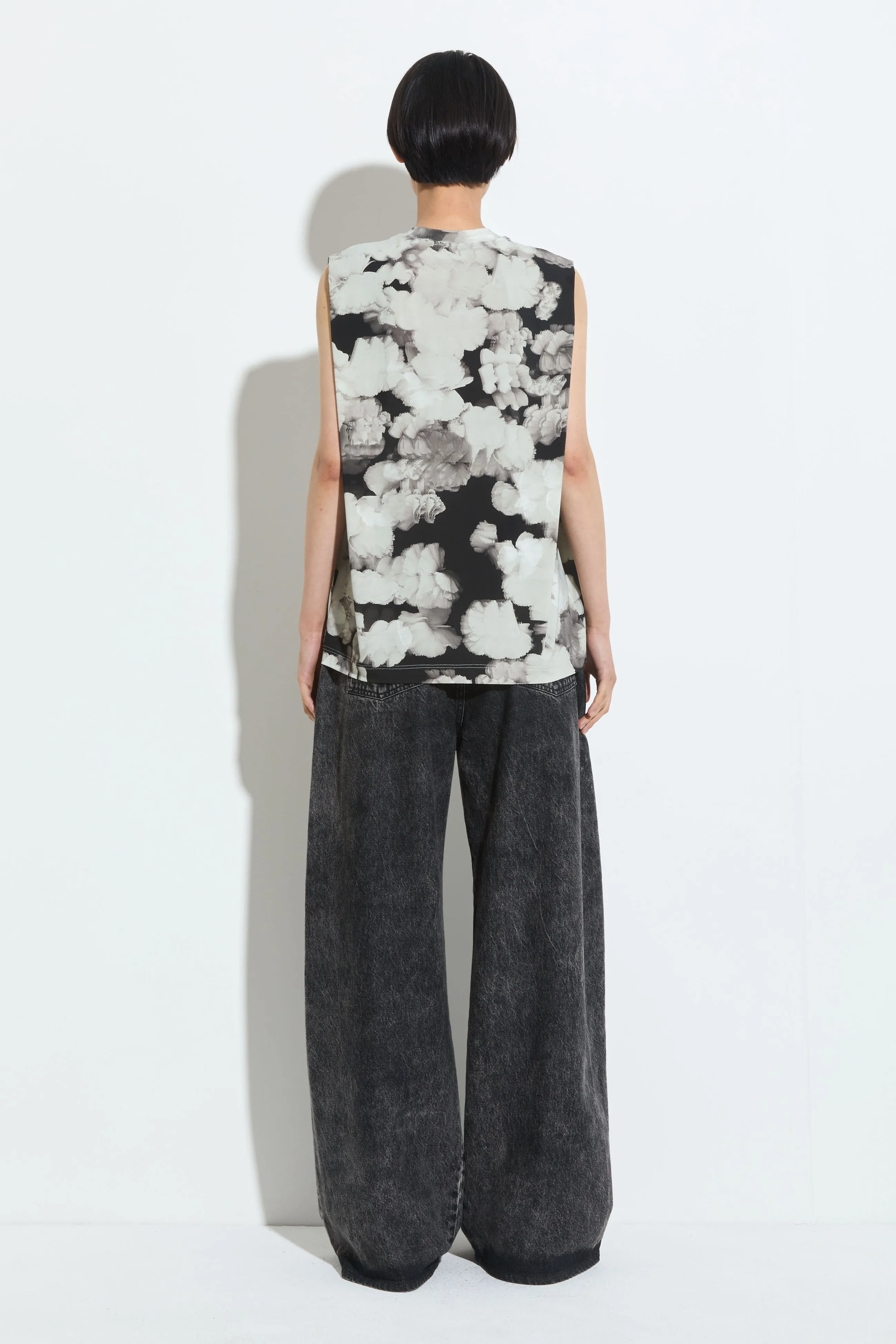 Tabansir Sleeveless Jersey Top sold by Christian Wijnants product image thumbnail 4