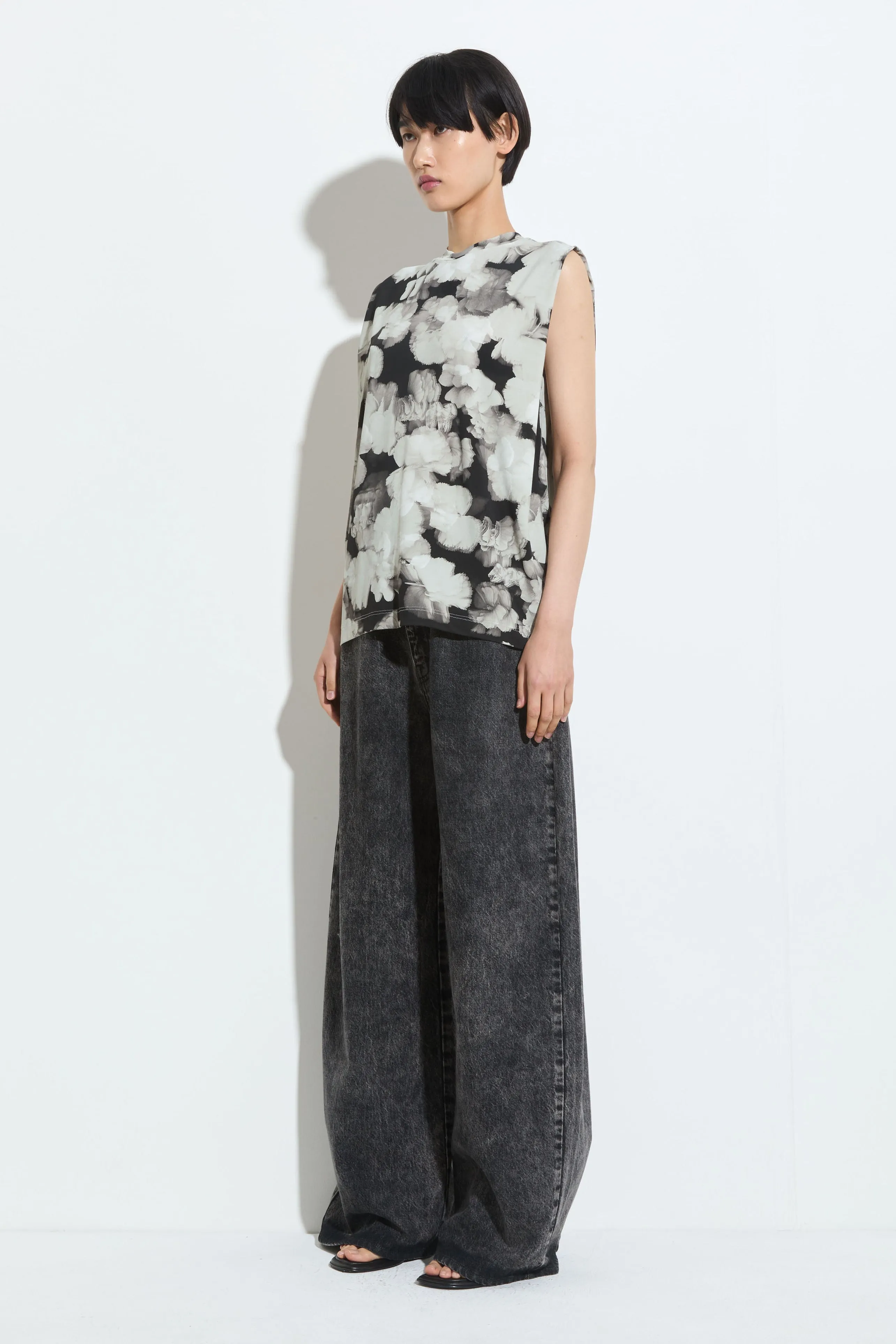 Tabansir Sleeveless Jersey Top sold by Christian Wijnants product image thumbnail 2