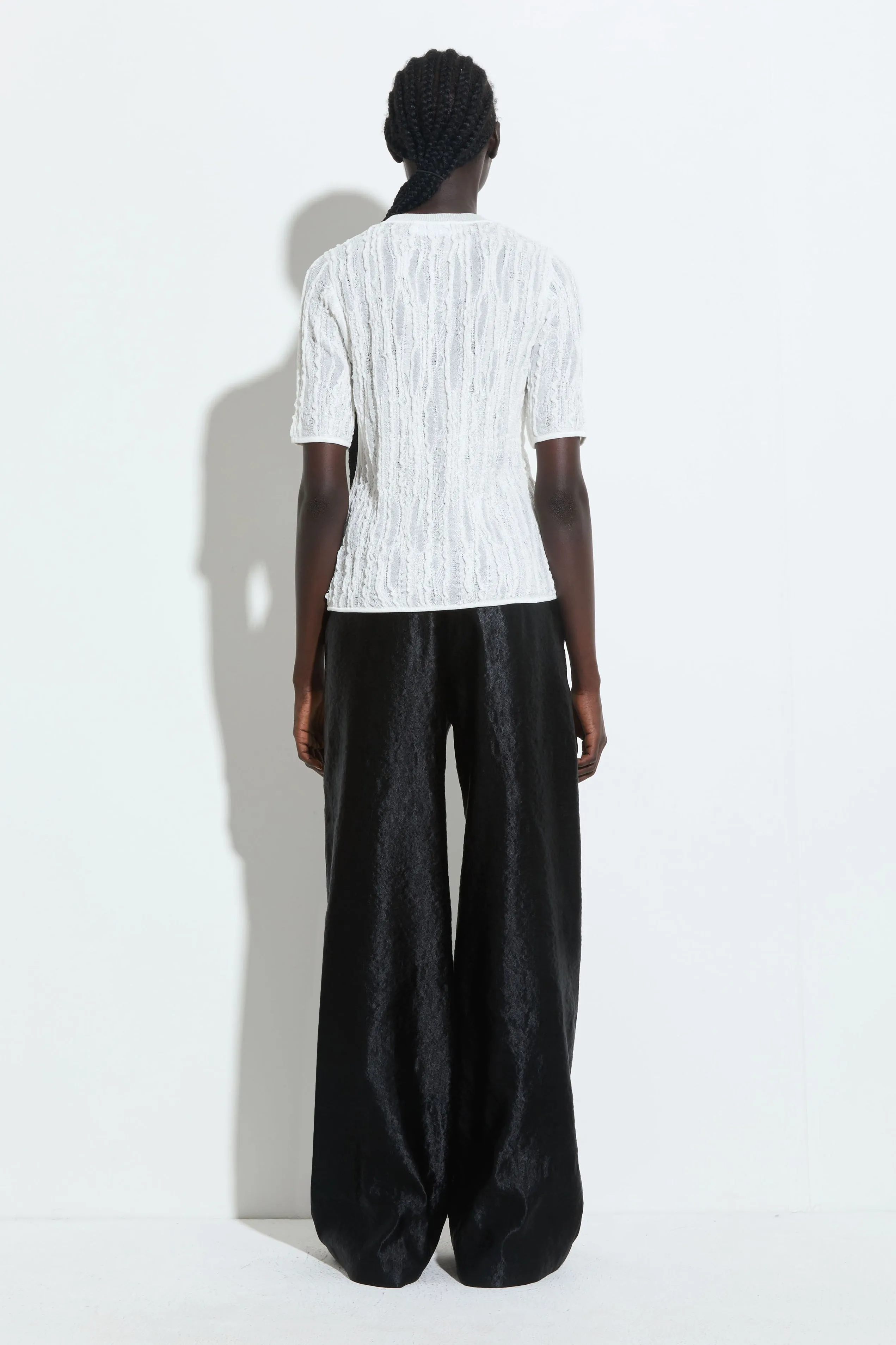 Kibo Short Sleeve Knitted Top sold by Christian Wijnants product image thumbnail 5