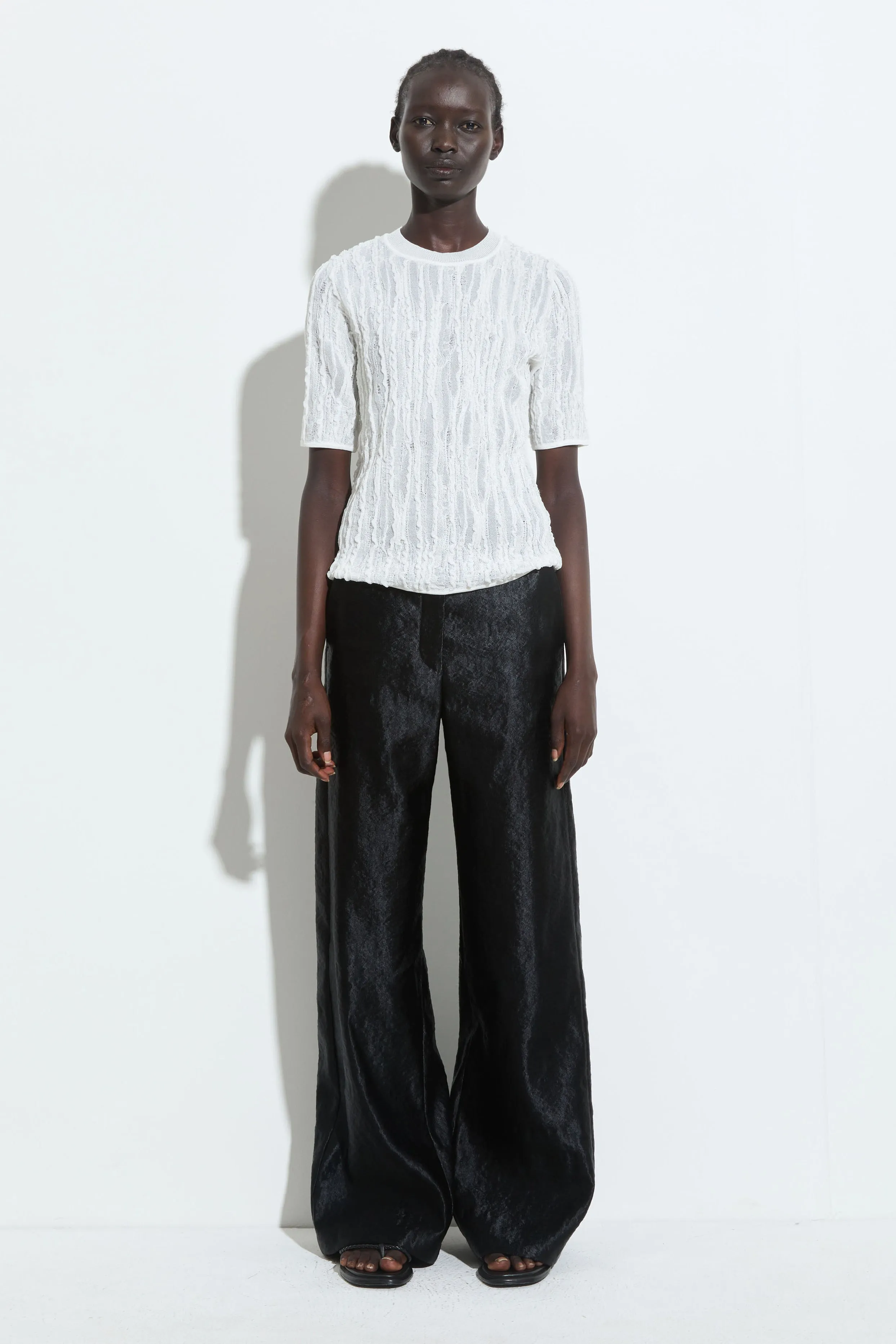 Kibo Short Sleeve Knitted Top sold by Christian Wijnants product image thumbnail 3