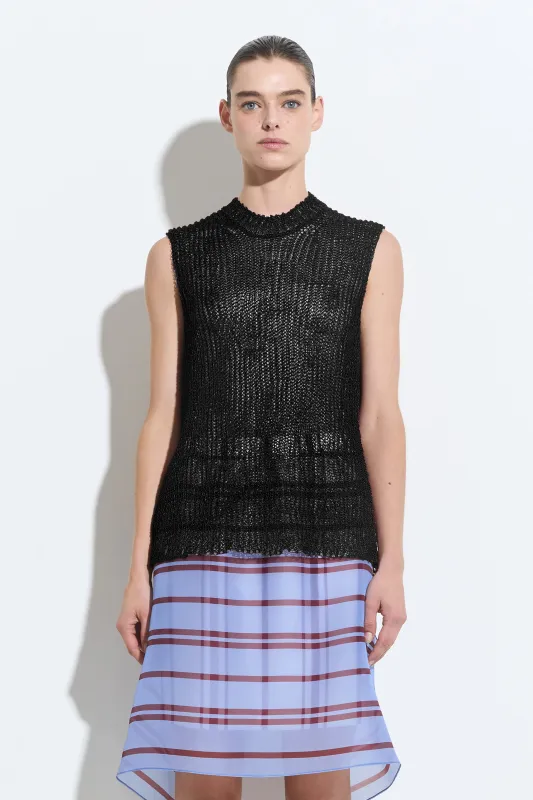 Kanas Sleeveless Knit Top sold by Christian Wijnants