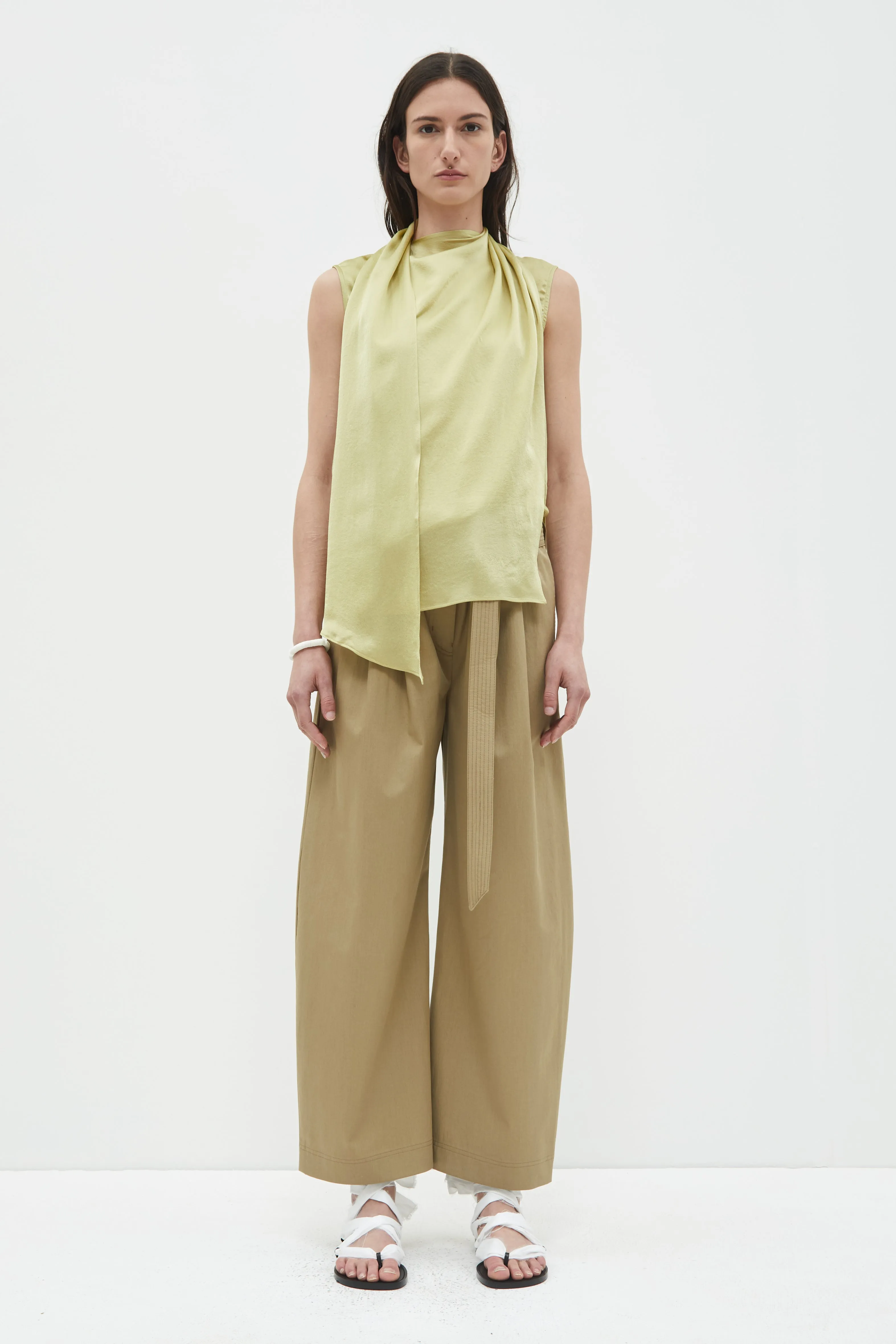 Toru Sleeveless Scarf Top sold by Christian Wijnants product image thumbnail 3