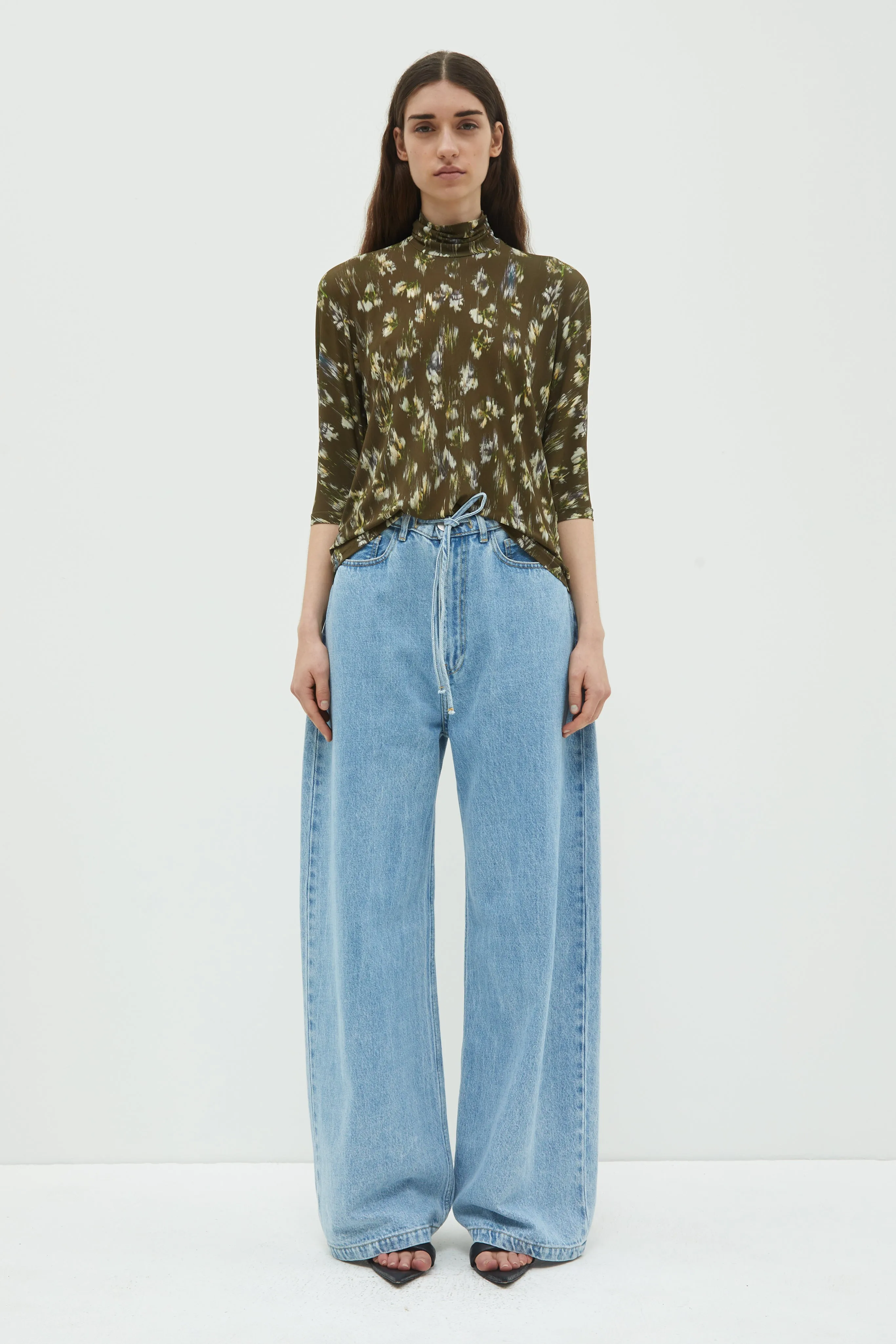 Thandi 3/4 Sleeve Jersey Top sold by Christian Wijnants product image thumbnail 3