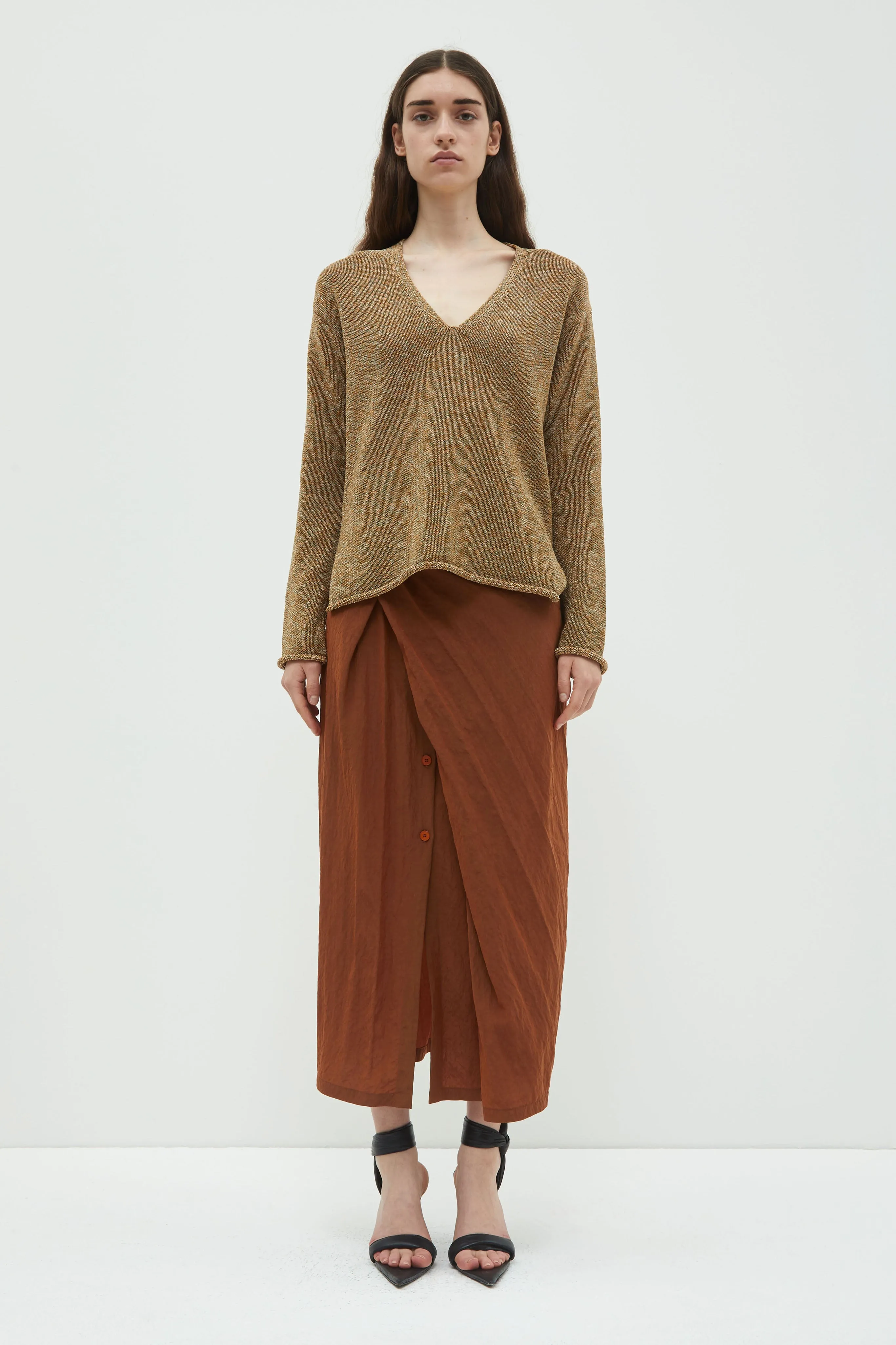 Katri V-Neck Sweater sold by Christian Wijnants product image thumbnail 3