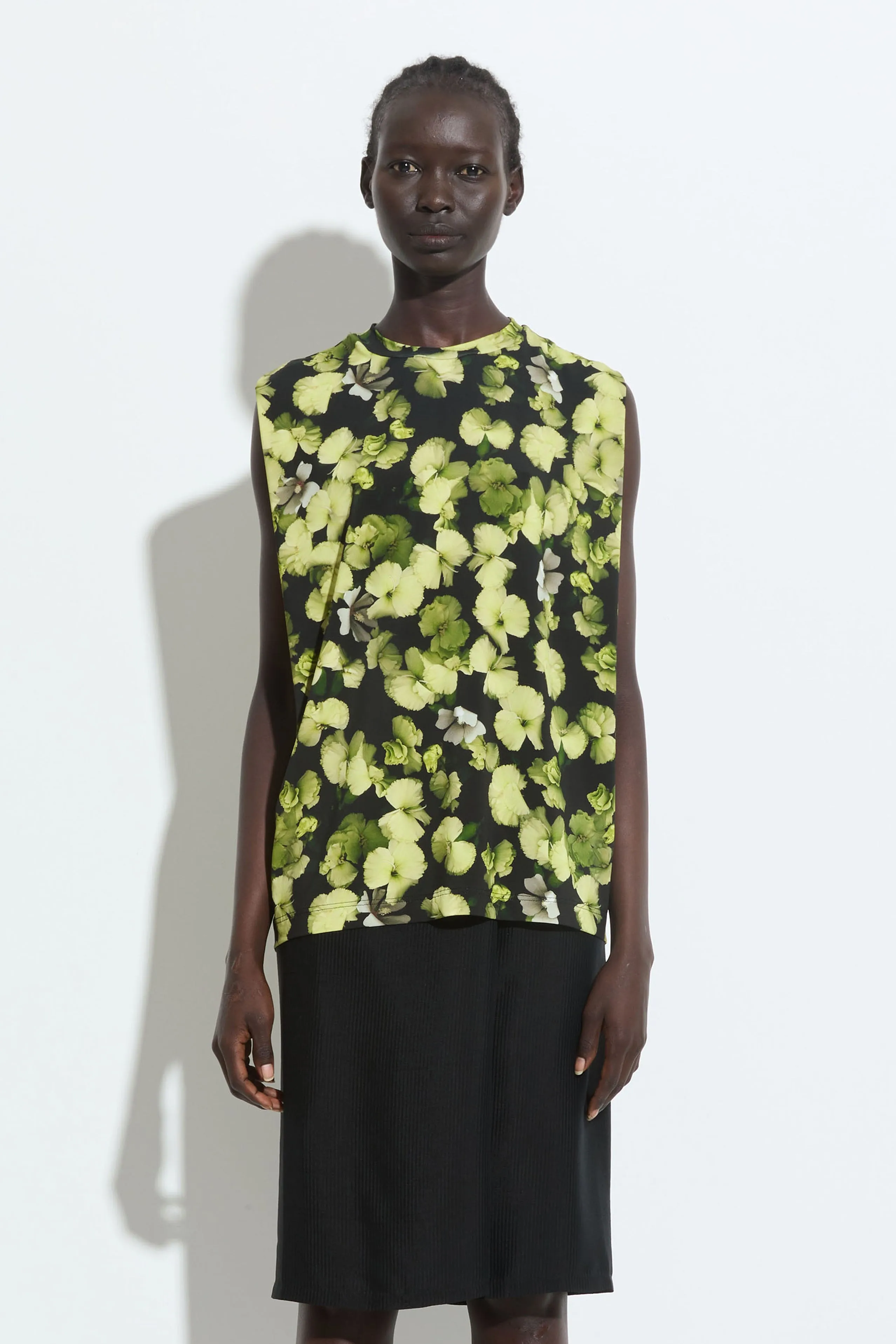 Tabansir Sleeveless Jersey Top sold by Christian Wijnants