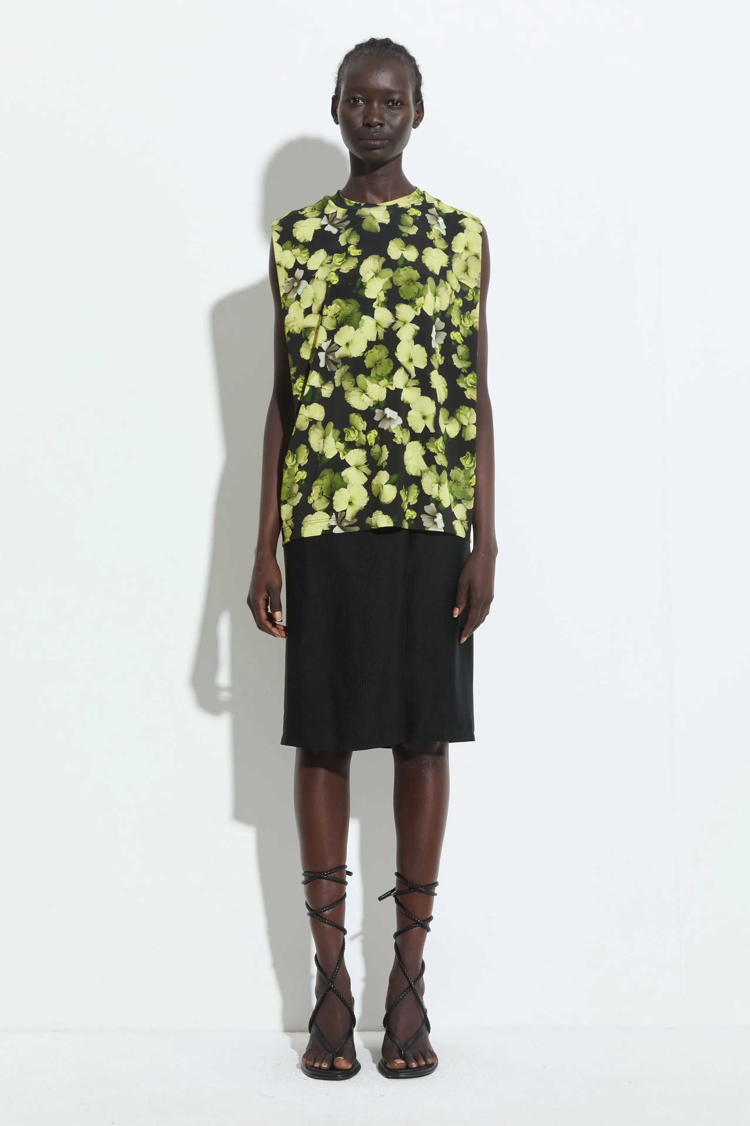 Tabansir Sleeveless Jersey Top sold by Christian Wijnants product image thumbnail 3