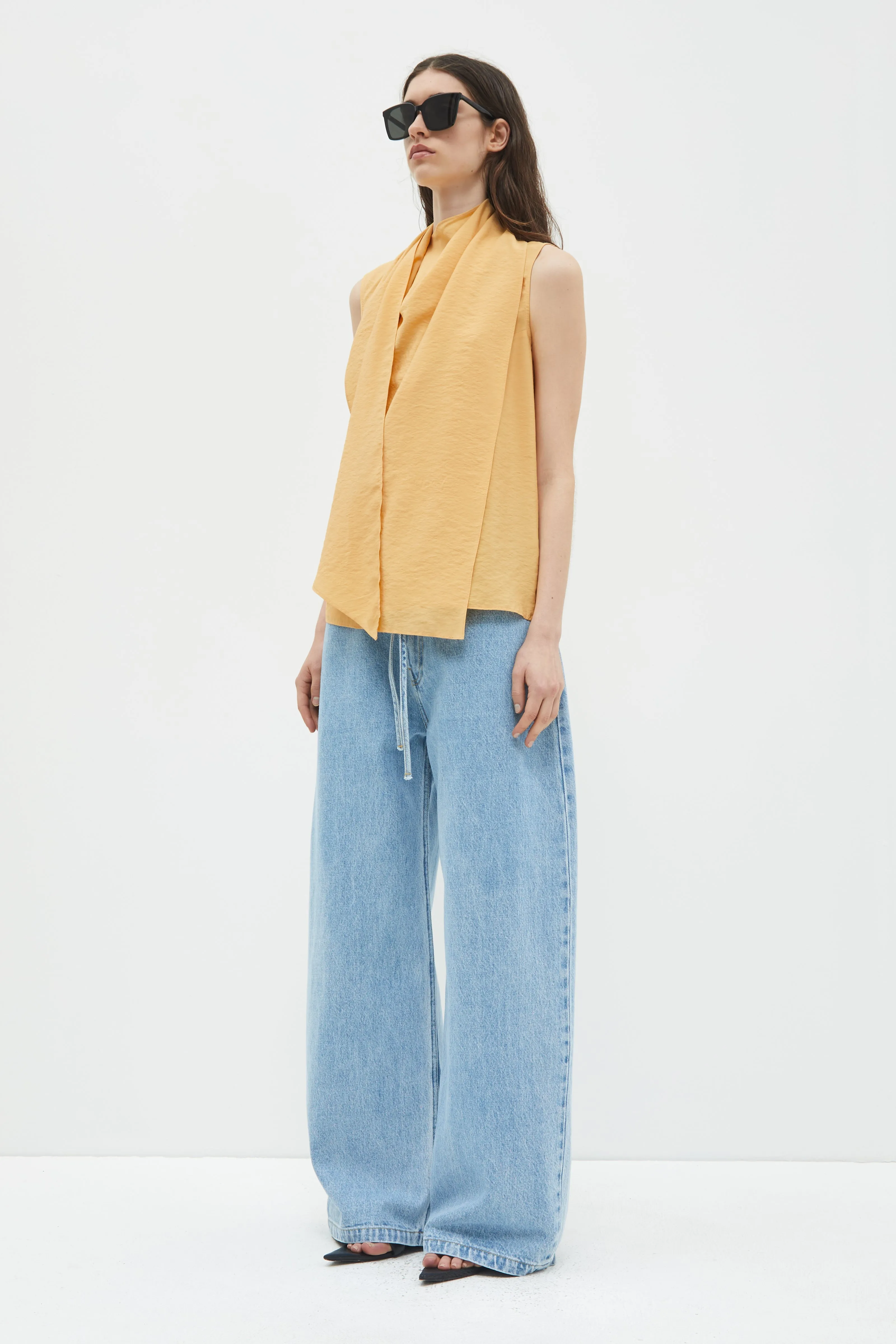 Toru Sleeveless Scarf Top sold by Christian Wijnants product image thumbnail 4