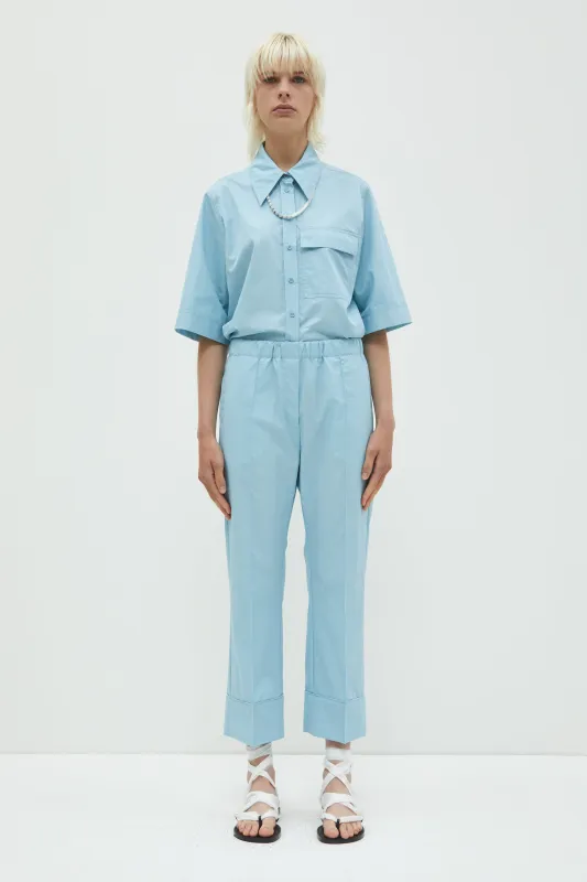 Panesh Cropped Straight Pants sold by Christian Wijnants