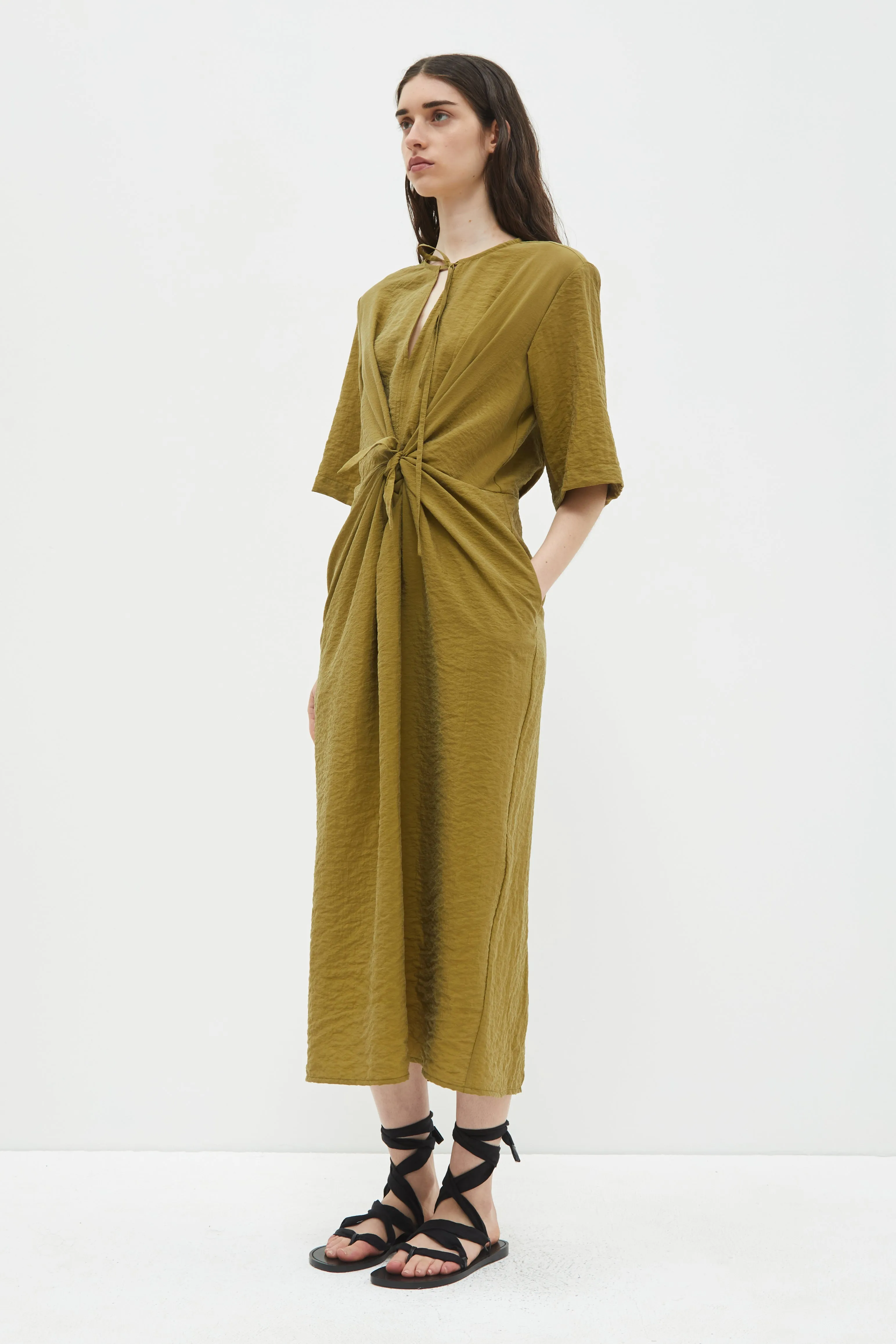 Diabari Knotted Dress sold by Christian Wijnants product image thumbnail 2