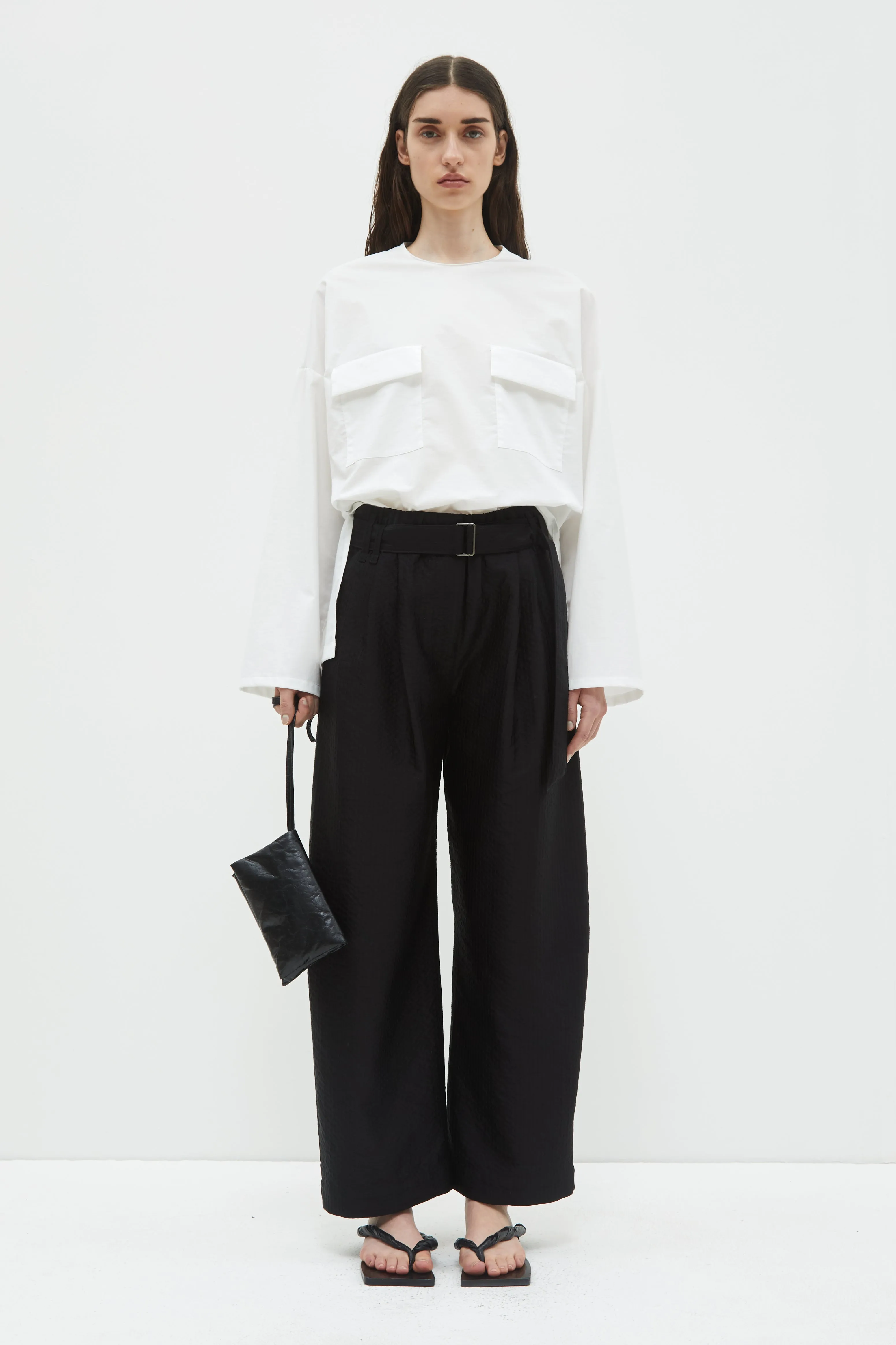 Pagata Barrel Leg Pants sold by Christian Wijnants