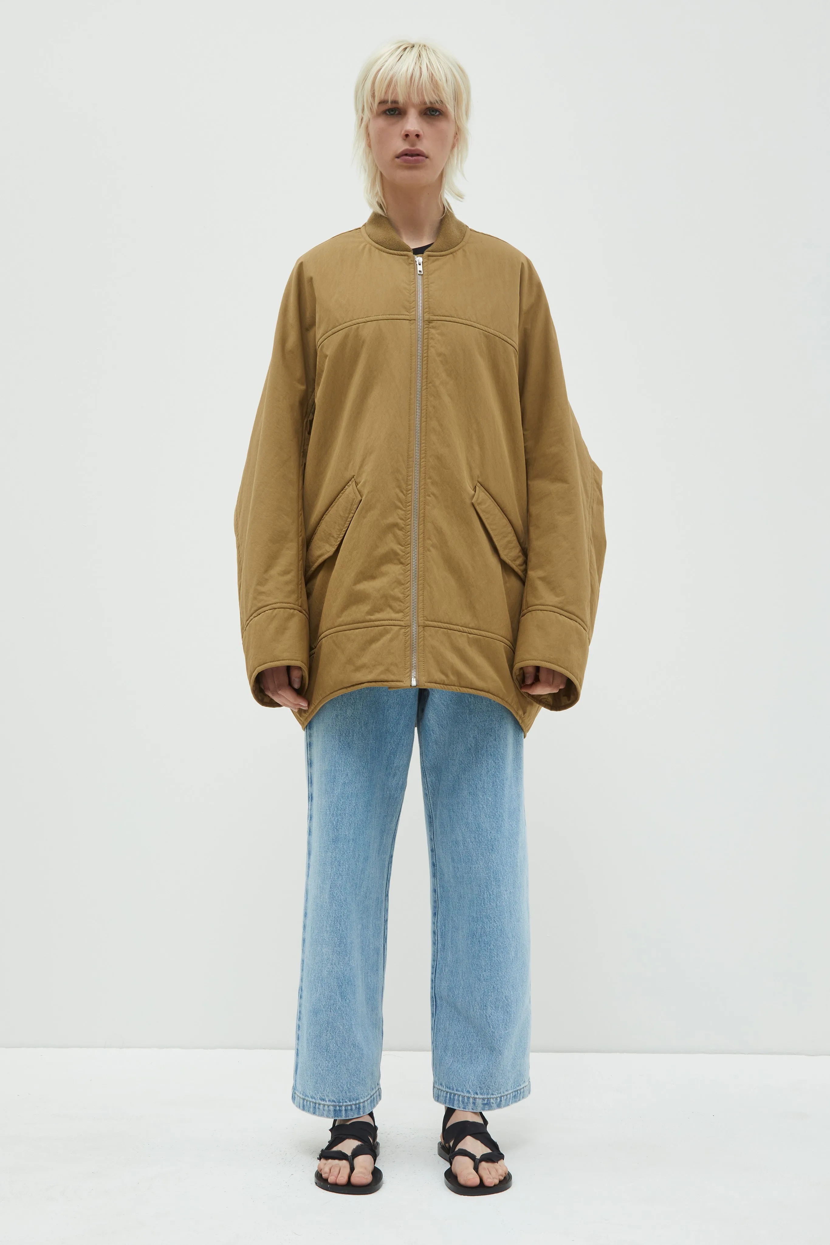 Jabari Oversized Bomber sold by Christian Wijnants