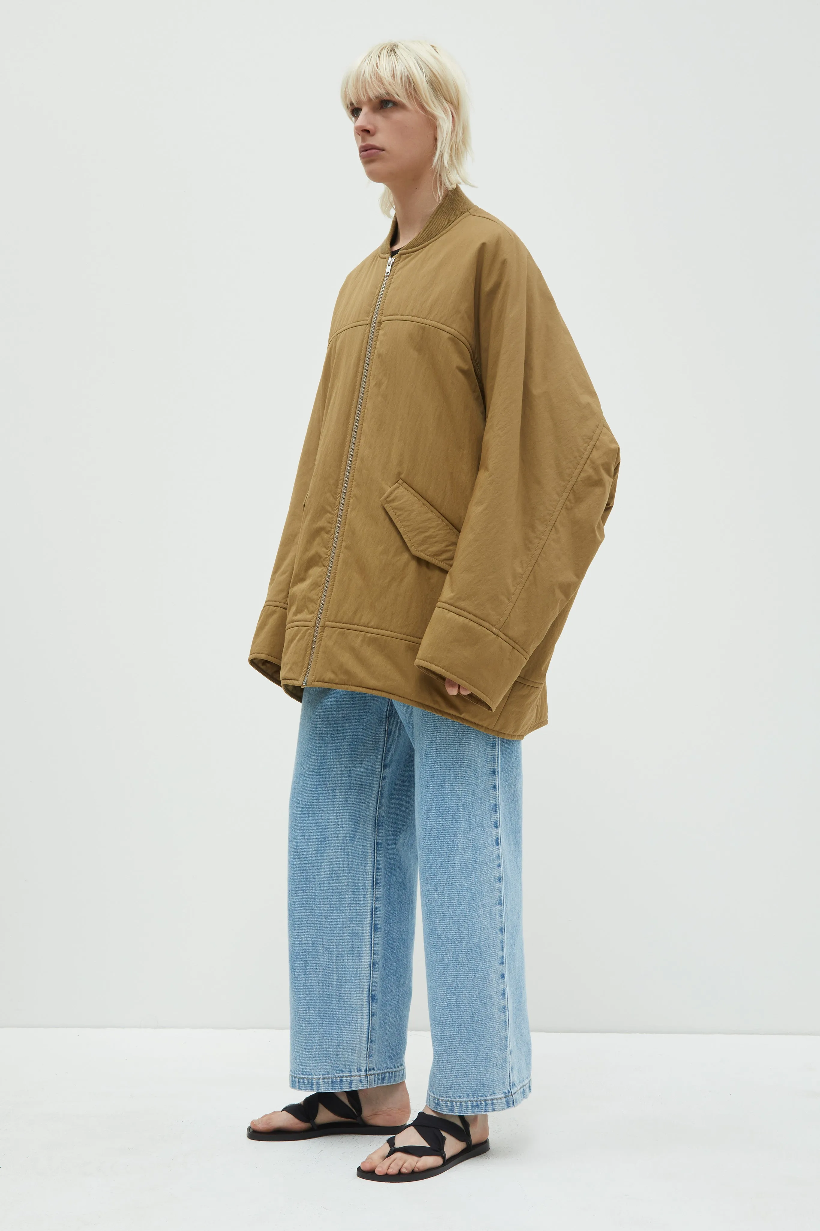 Jabari Oversized Bomber sold by Christian Wijnants product image thumbnail 2