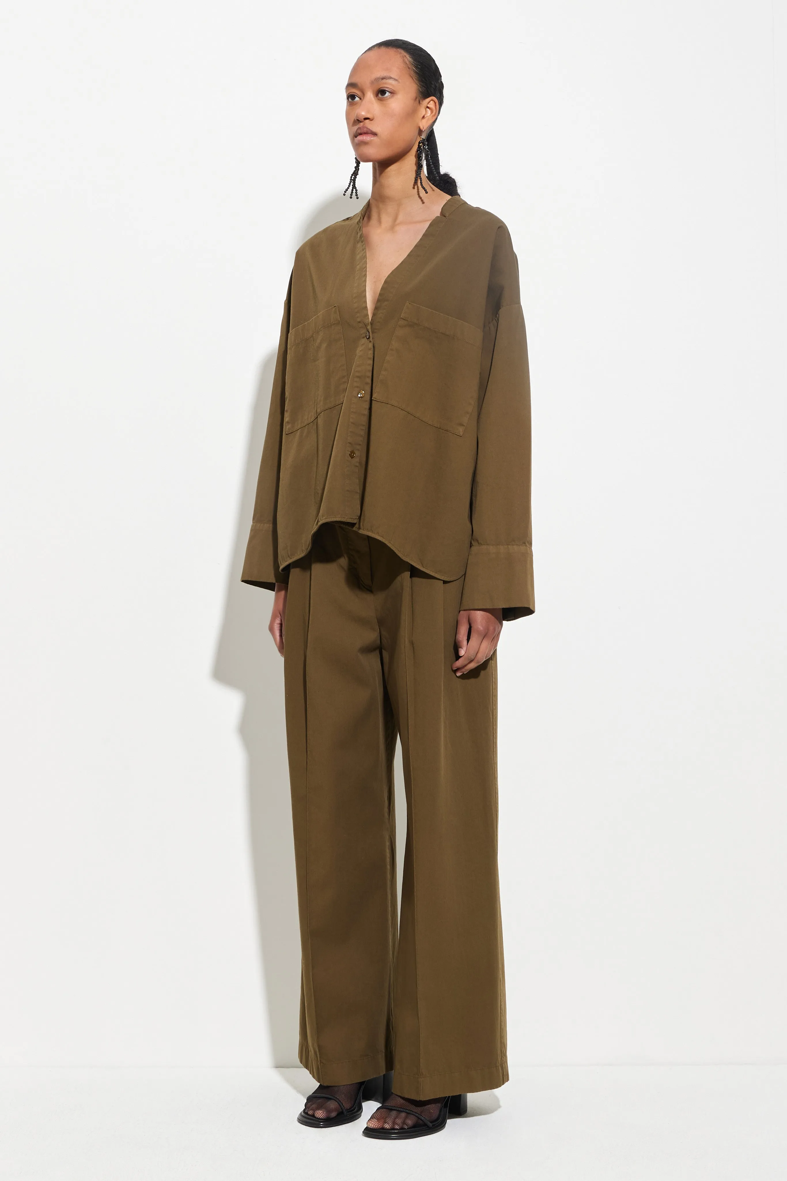 Tashvid V-neck Shirt sold by Christian Wijnants product image thumbnail 2