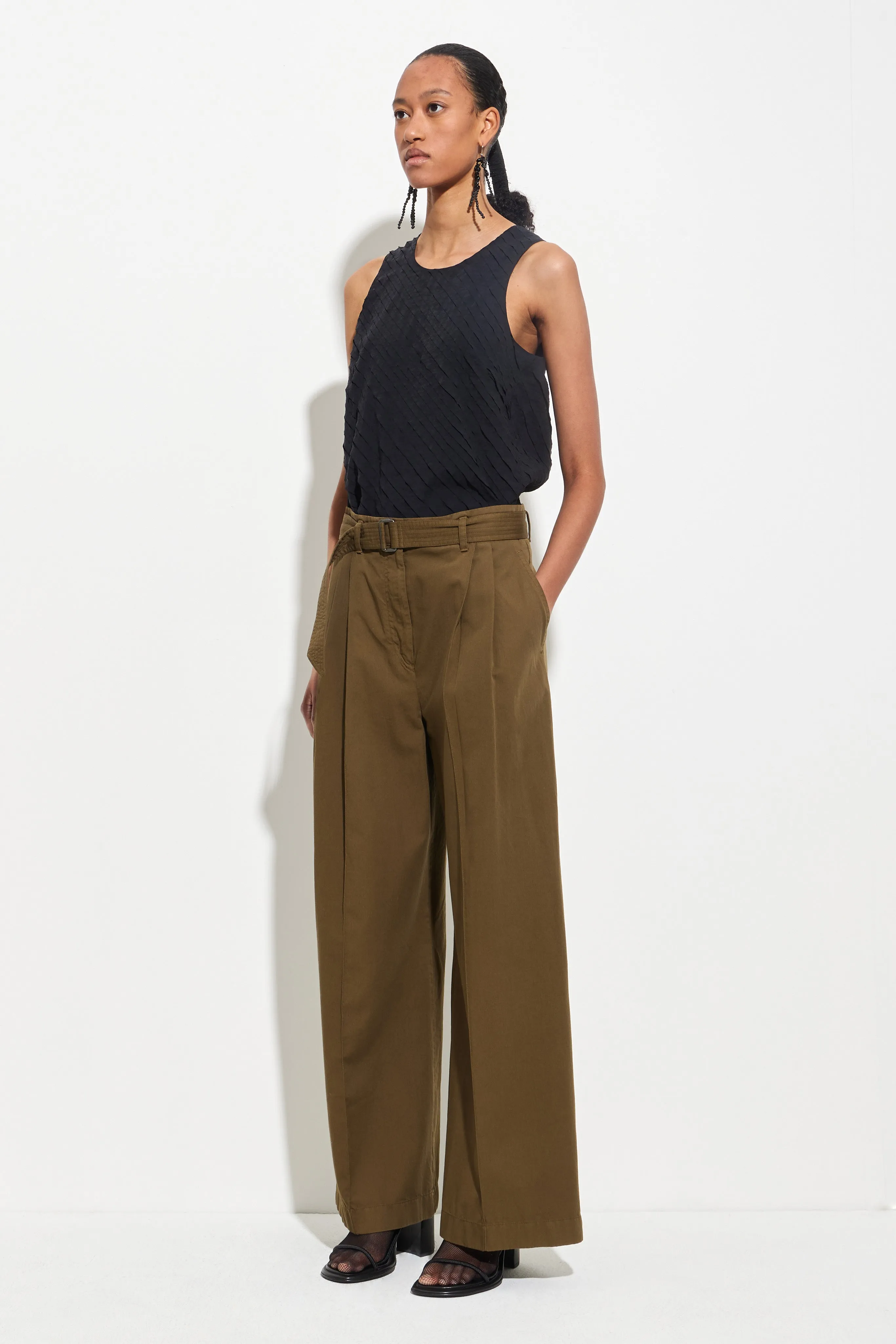 Paradisa Pleated Trousers sold by Christian Wijnants product image thumbnail 2