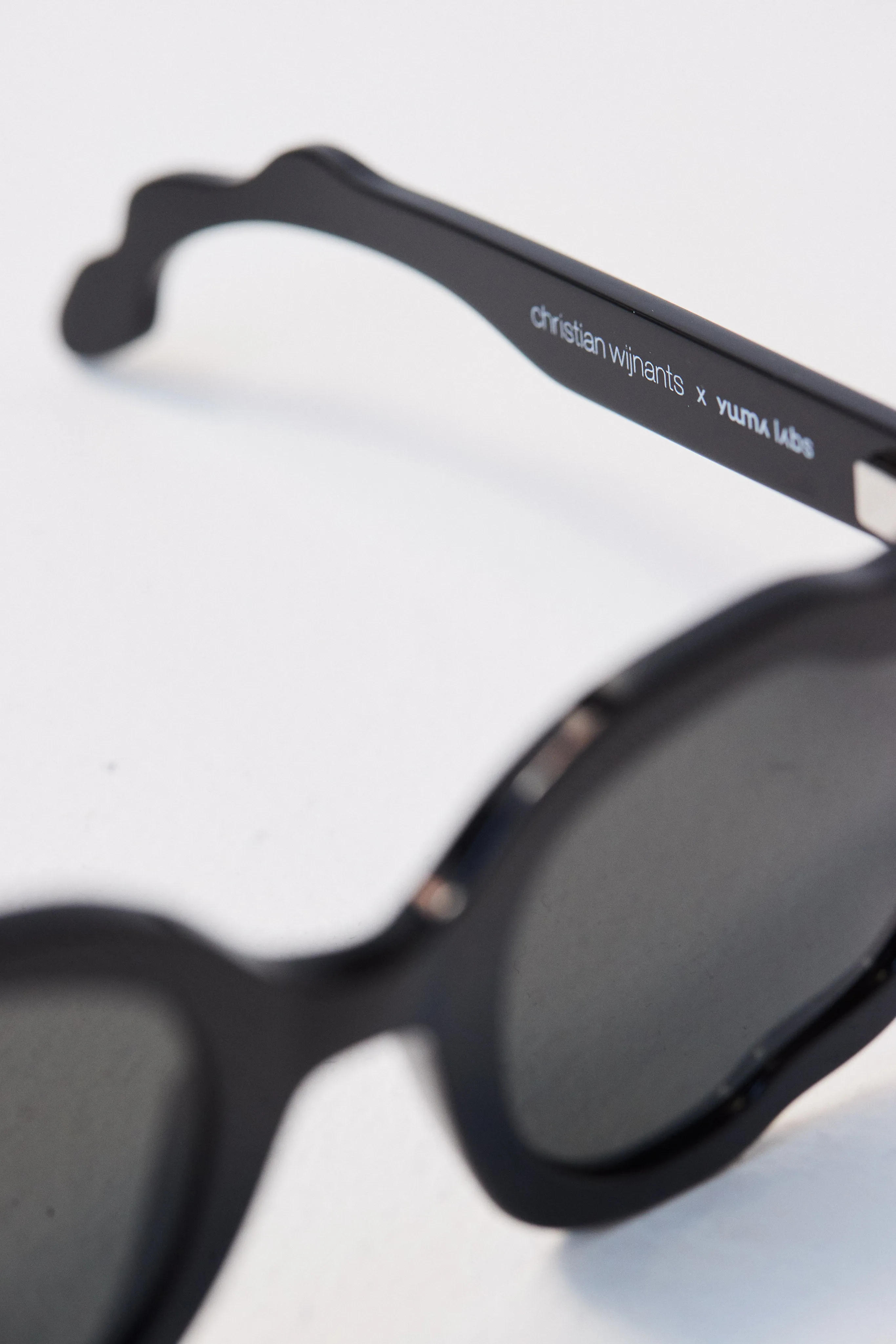 Asun organic shaped sunglasses sold by Christian Wijnants product image thumbnail 3