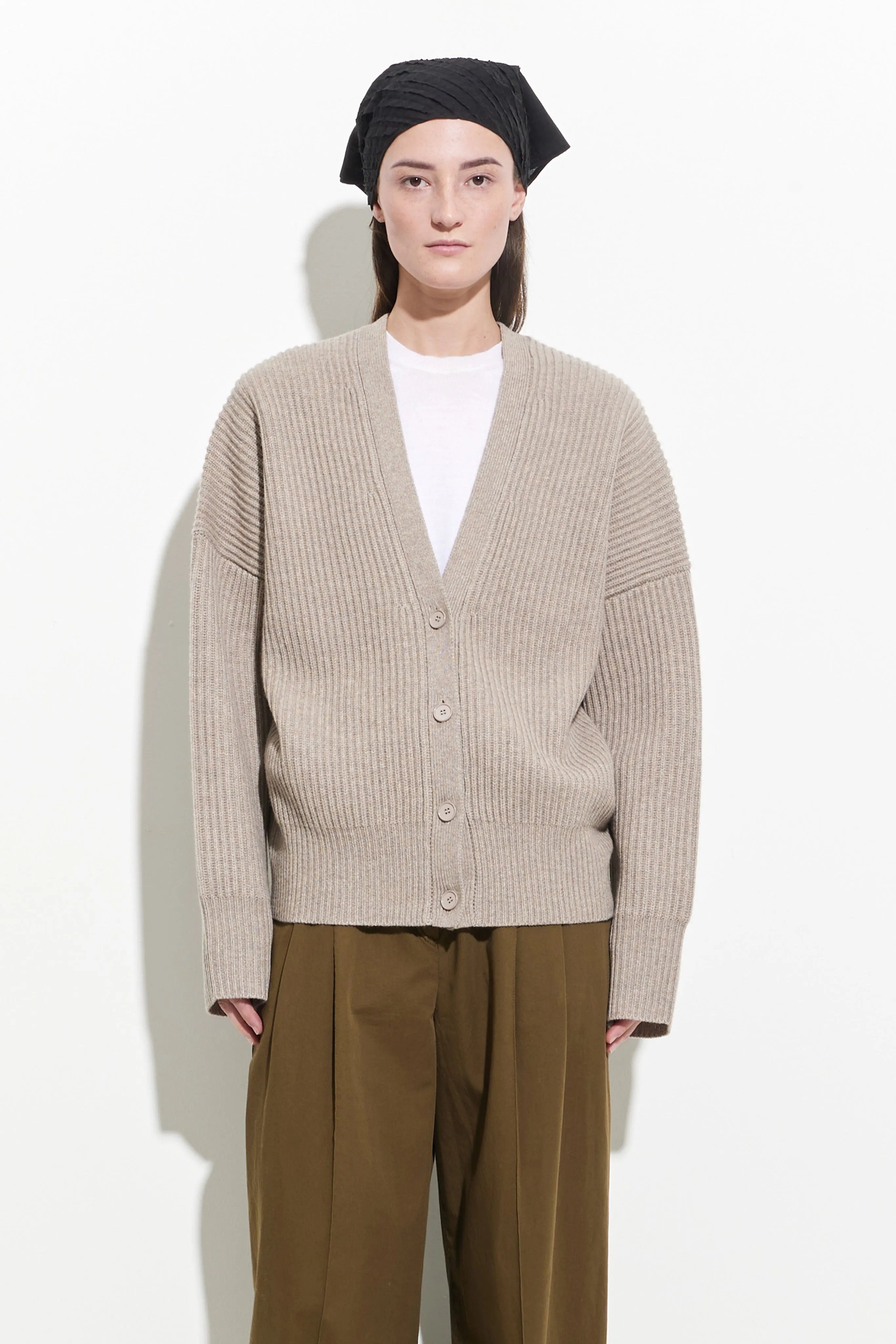 Khrami Scarf Oversized Cardigan sold by Christian Wijnants