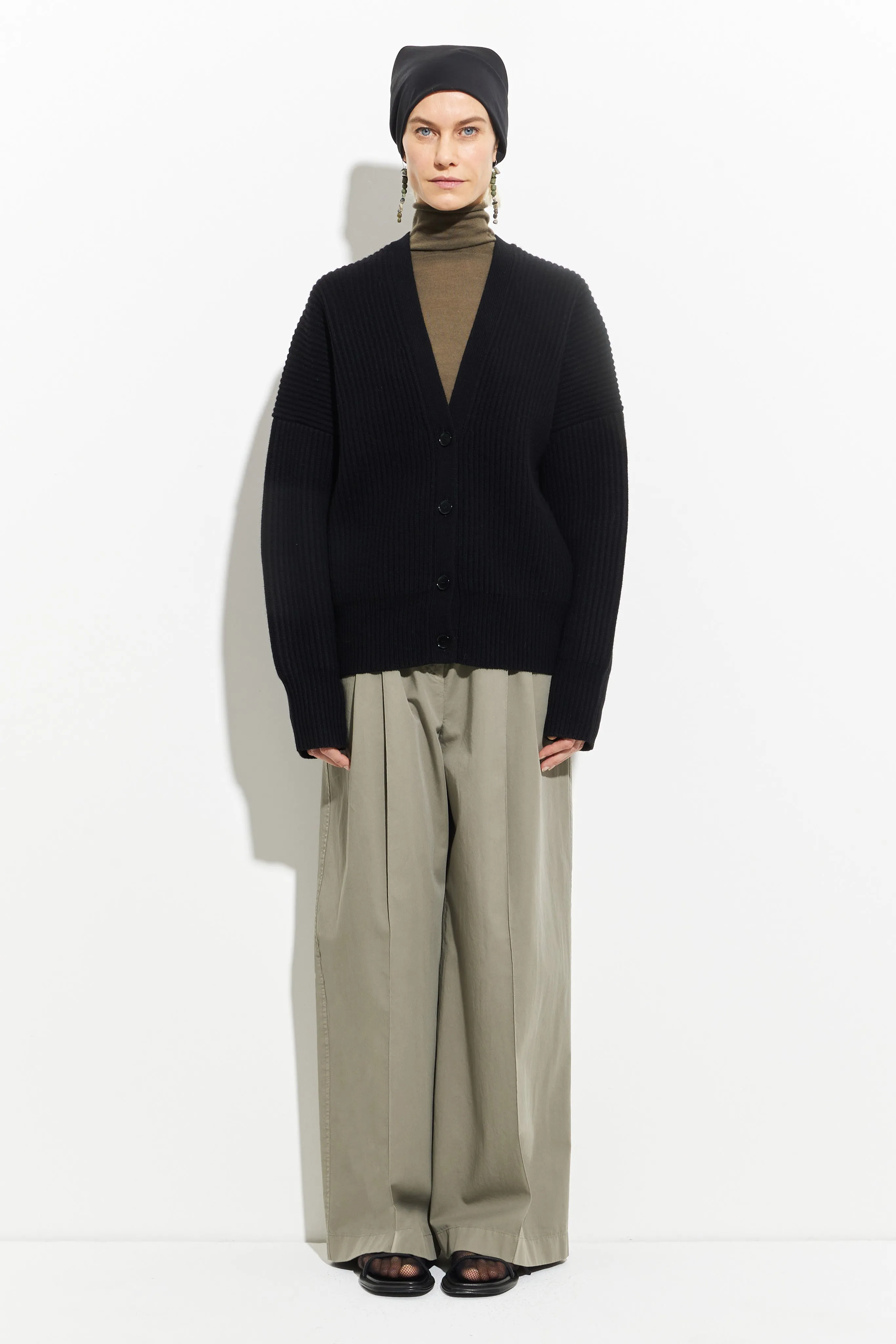 Khrami Scarf Oversized Cardigan sold by Christian Wijnants product image thumbnail 4
