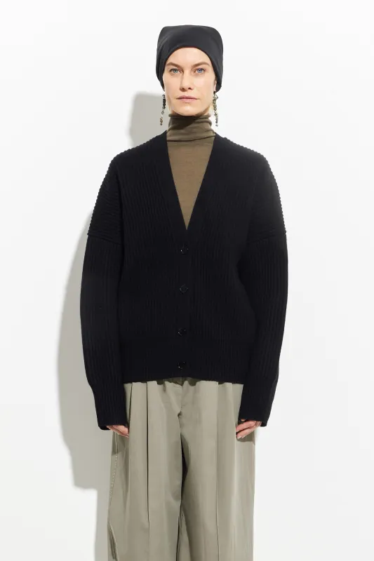 Khrami Scarf Oversized Cardigan sold by Christian Wijnants