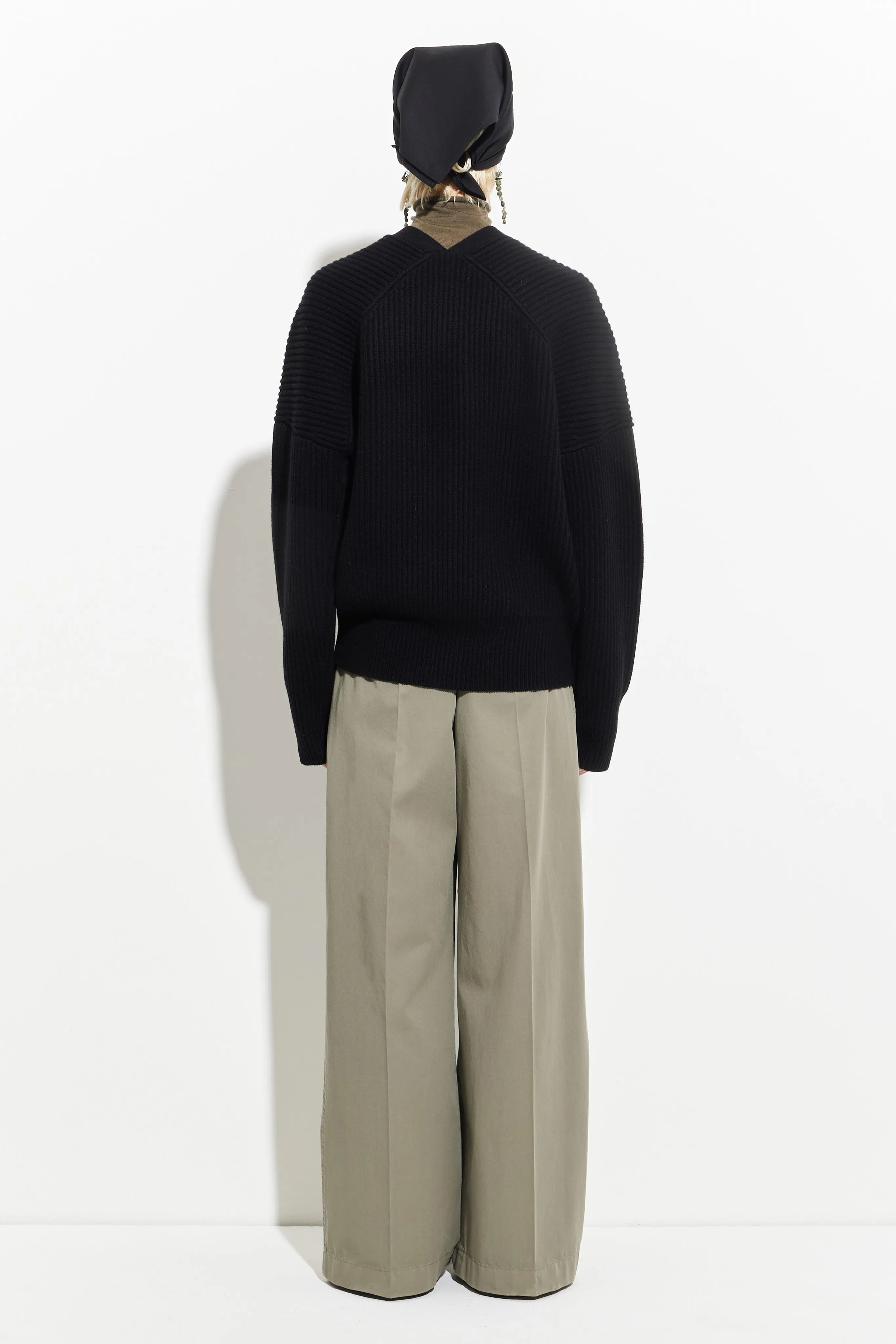 Khrami Scarf Oversized Cardigan sold by Christian Wijnants product image thumbnail 5