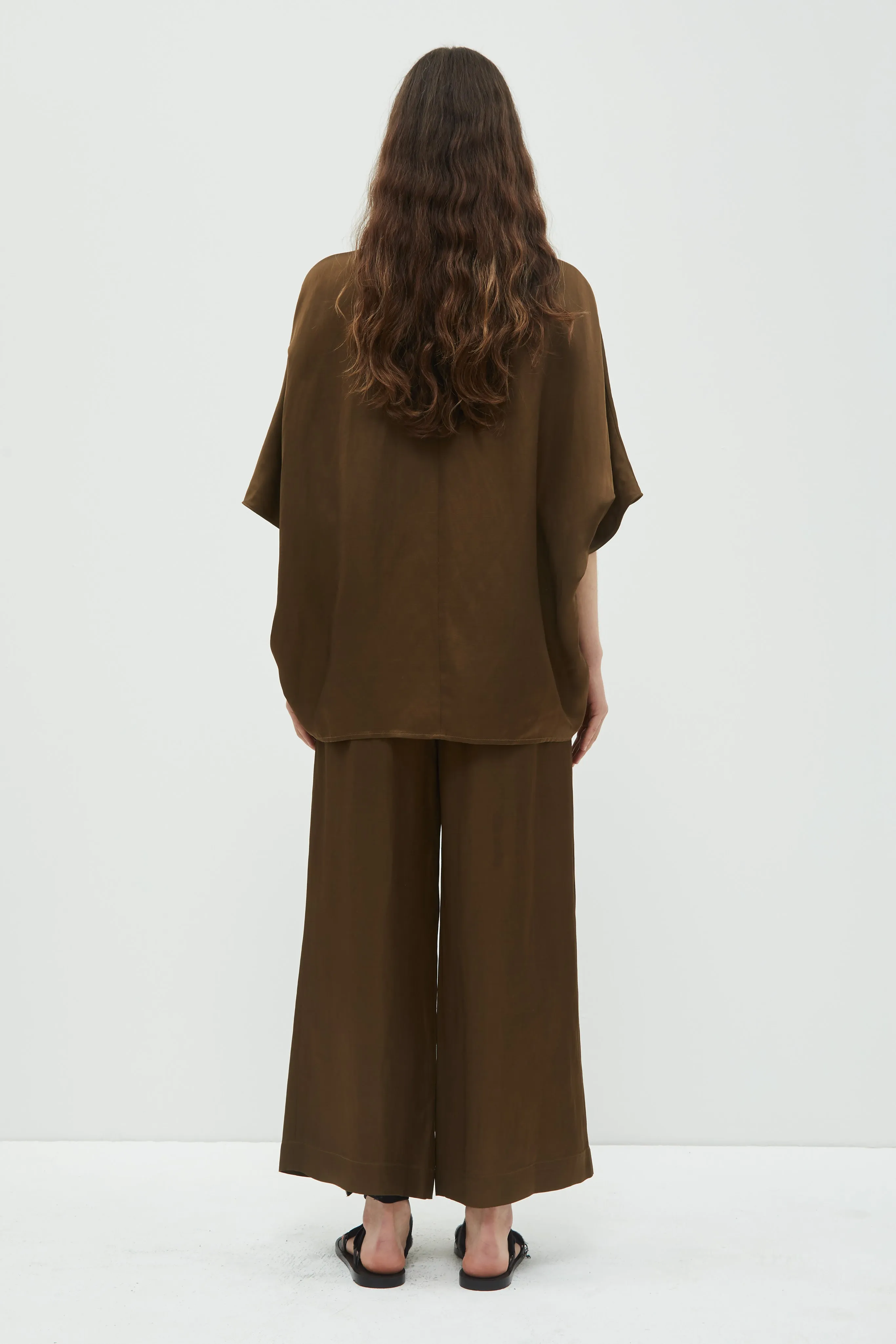 Pima Cropped Wide Leg Pants sold by Christian Wijnants product image thumbnail 2