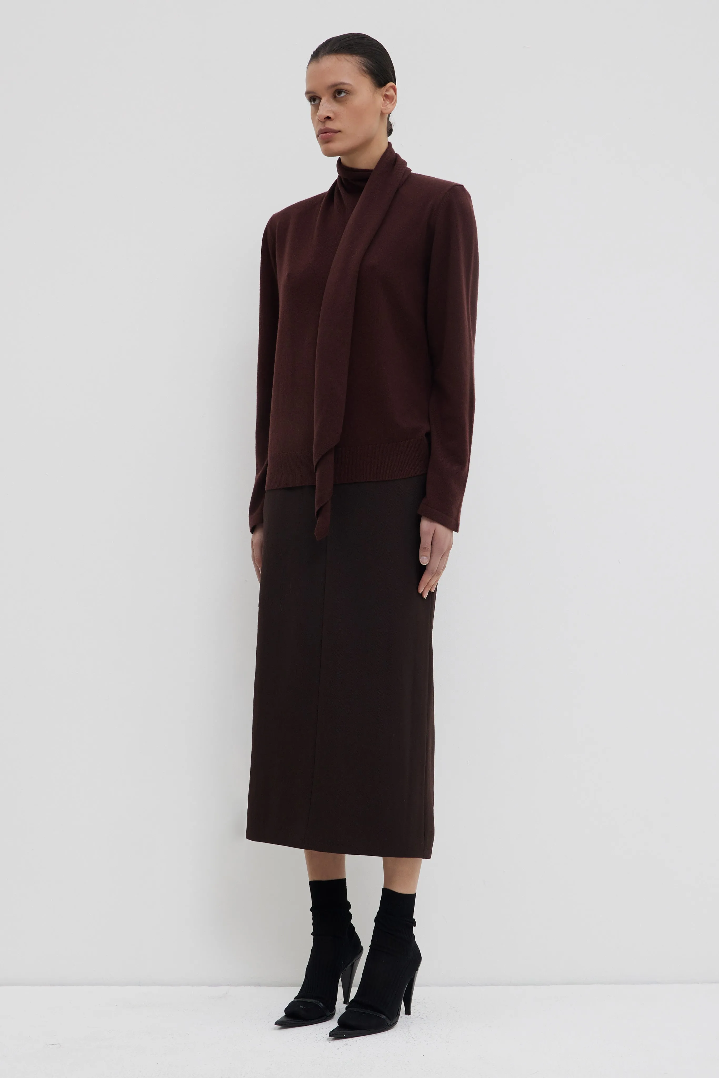 Keiko Scarf Collar Sweater sold by Christian Wijnants product image thumbnail 5