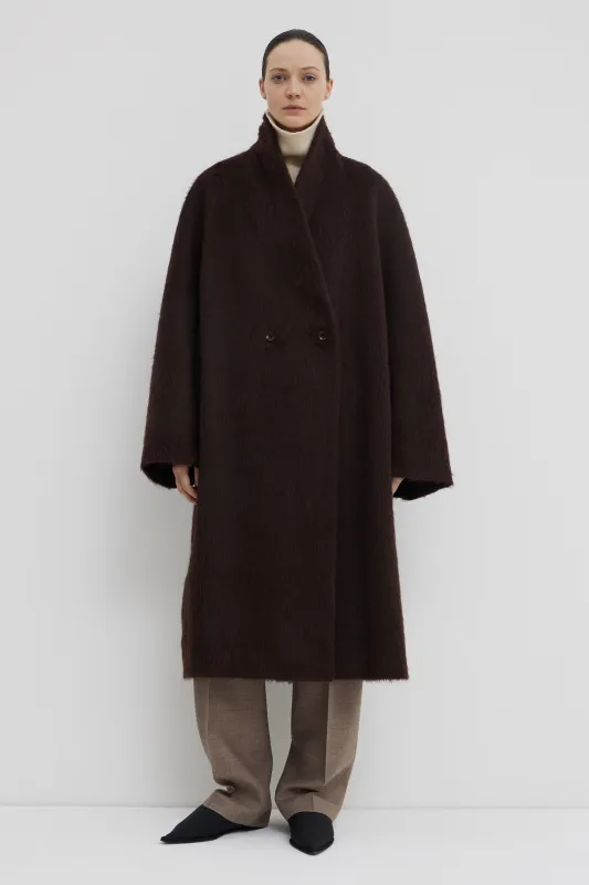 Caparis Round Sleeve Coat made by Christian Wijnants