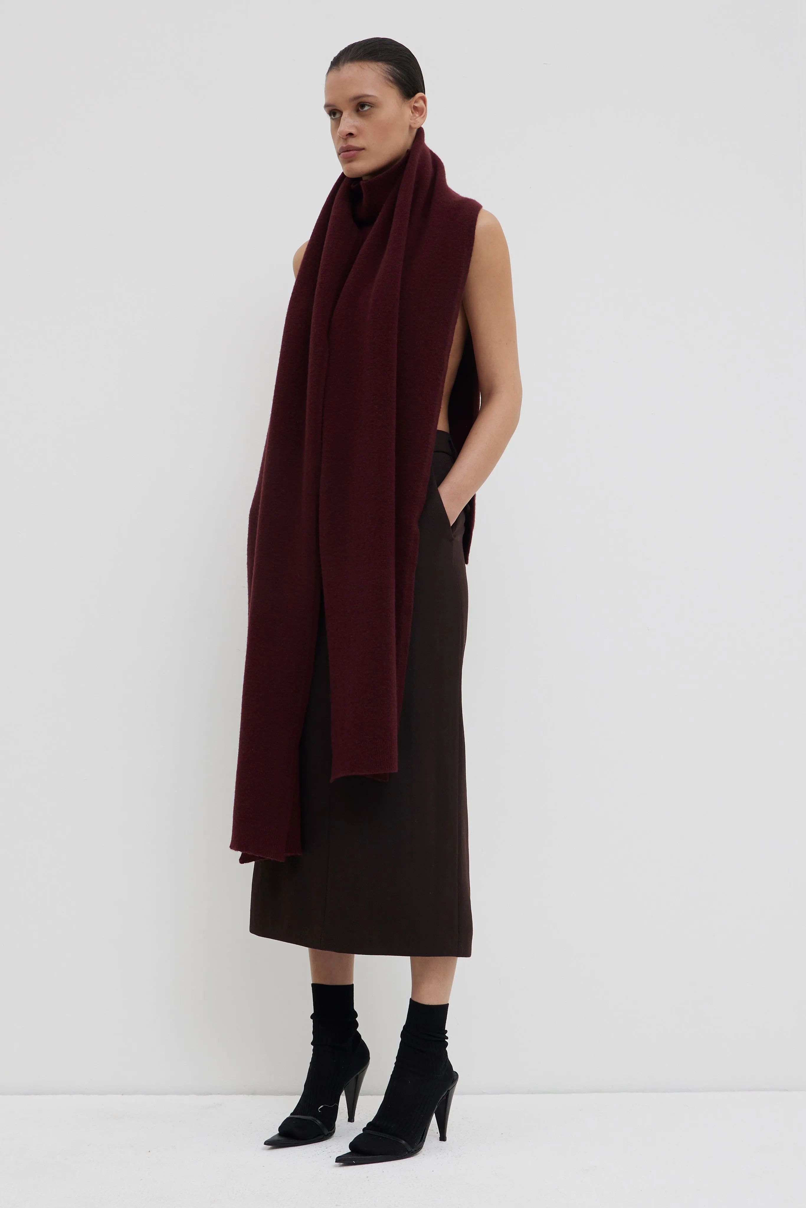 Kiley Oversized Scarf sold by Christian Wijnants product image thumbnail 2