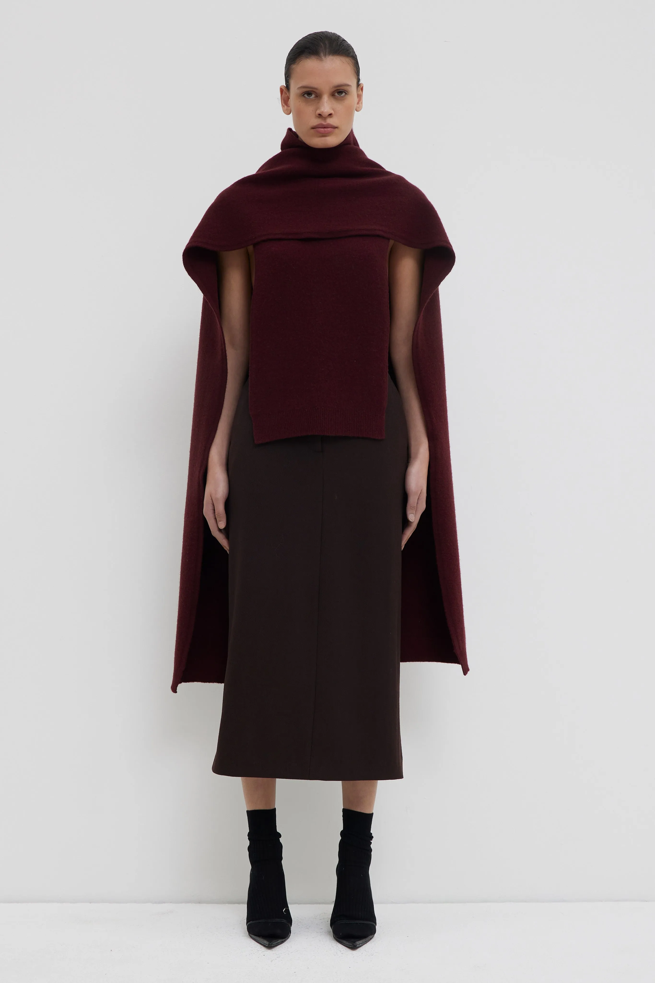 Kiley Oversized Scarf sold by Christian Wijnants product image thumbnail 3