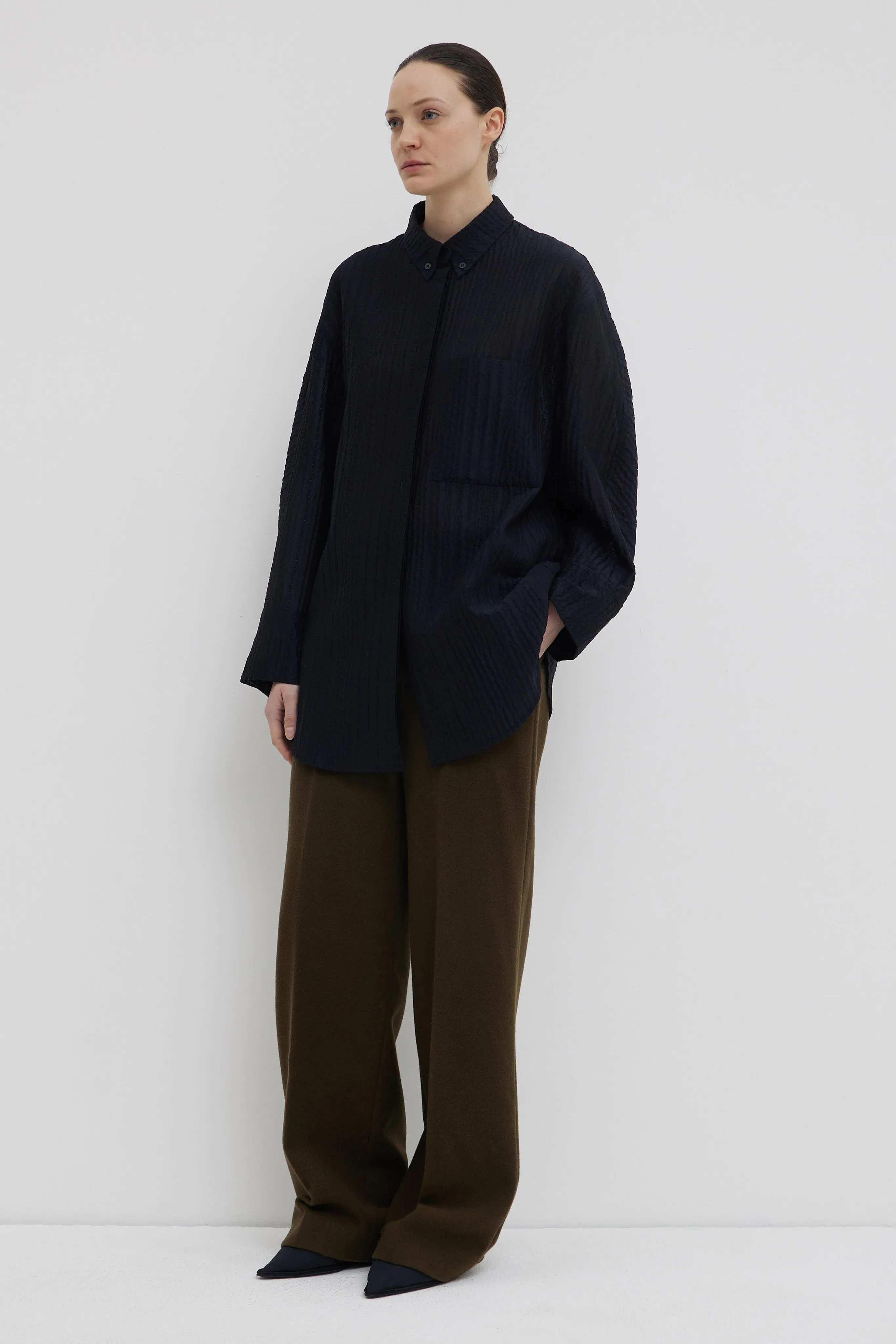 Taheras Special Sleeve Shirt sold by Christian Wijnants product image thumbnail 2