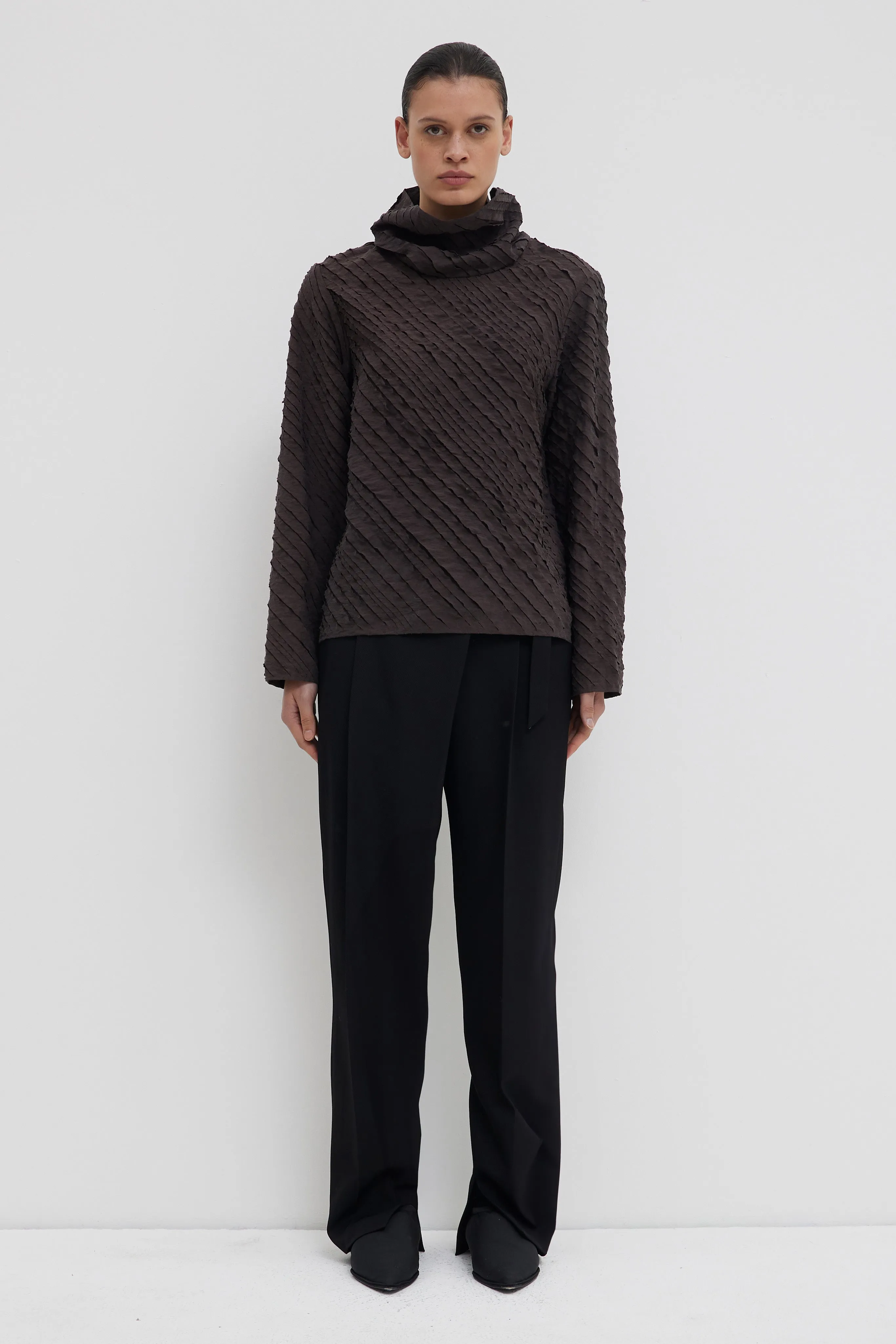 Tibari Long Sleeve Top sold by Christian Wijnants product image thumbnail 4