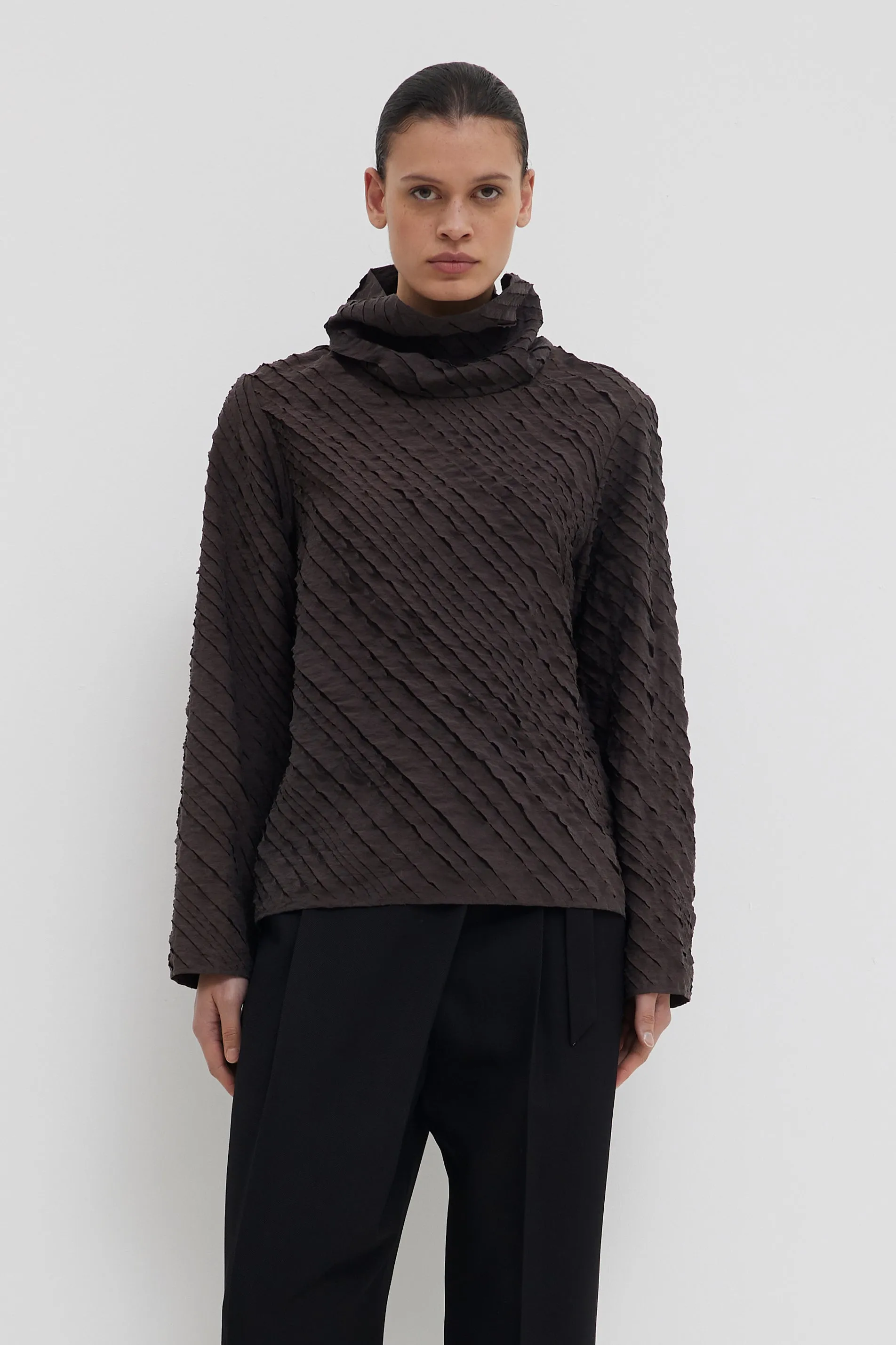 Tibari Long Sleeve Top sold by Christian Wijnants