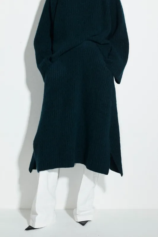 Kalup Chunky Knitted Rib Skirt sold by Christian Wijnants