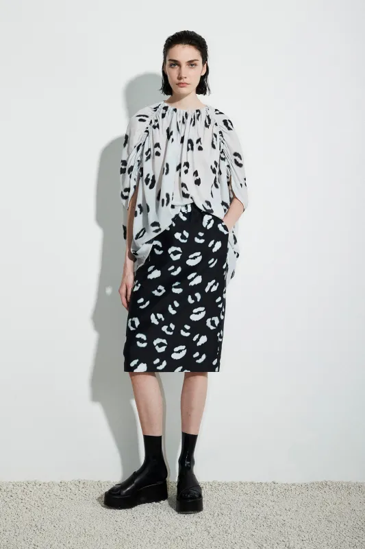 Surta Straight Skirt made by Christian Wijnants