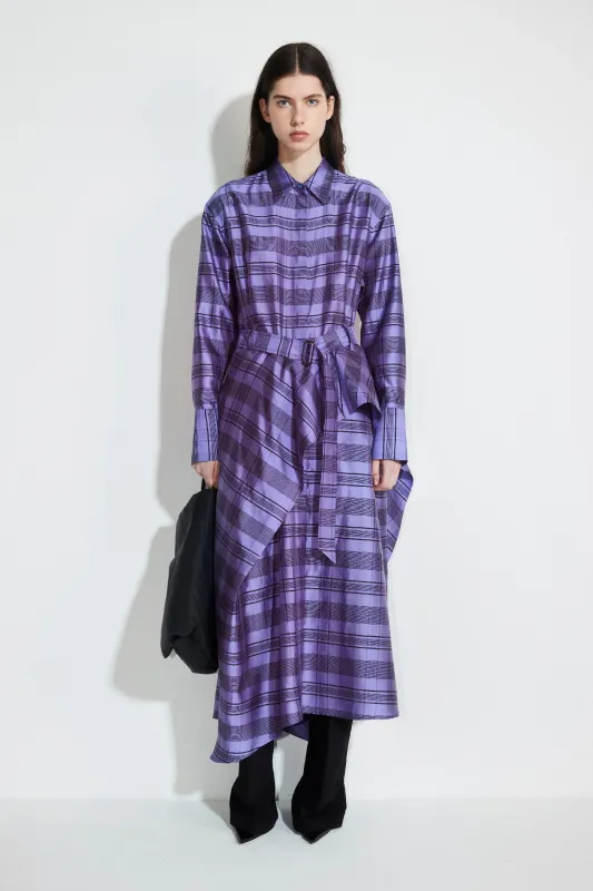 Davis Peplum Shirt Dress sold by Christian Wijnants