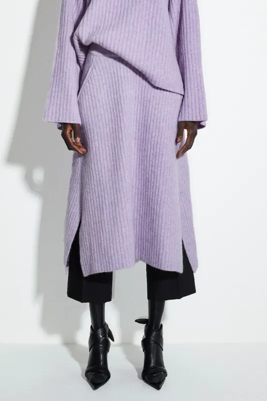 Kalup Chunky Knitted Rib Skirt sold by Christian Wijnants
