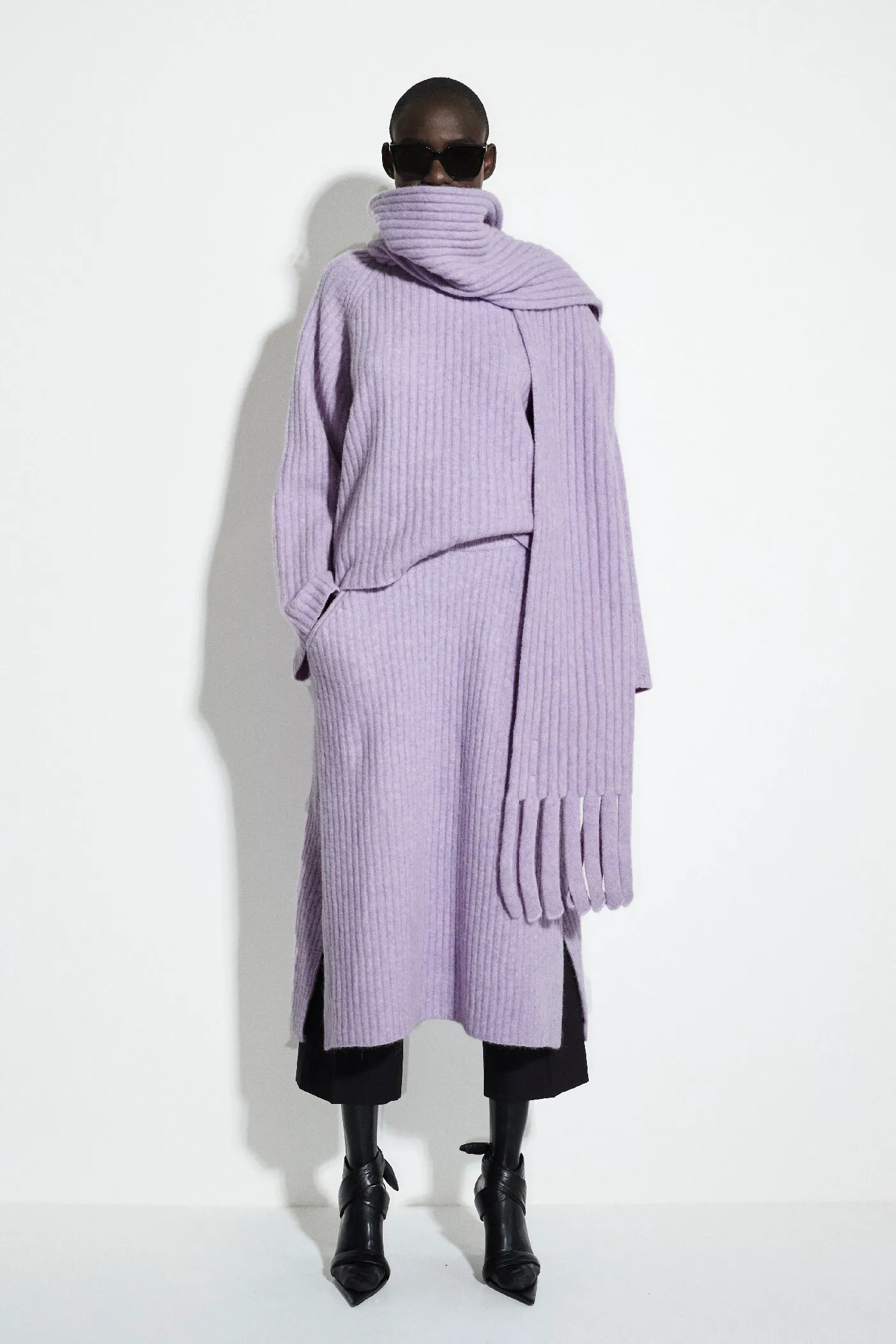 Kalup Chunky Knitted Rib Skirt sold by Christian Wijnants product image thumbnail 4