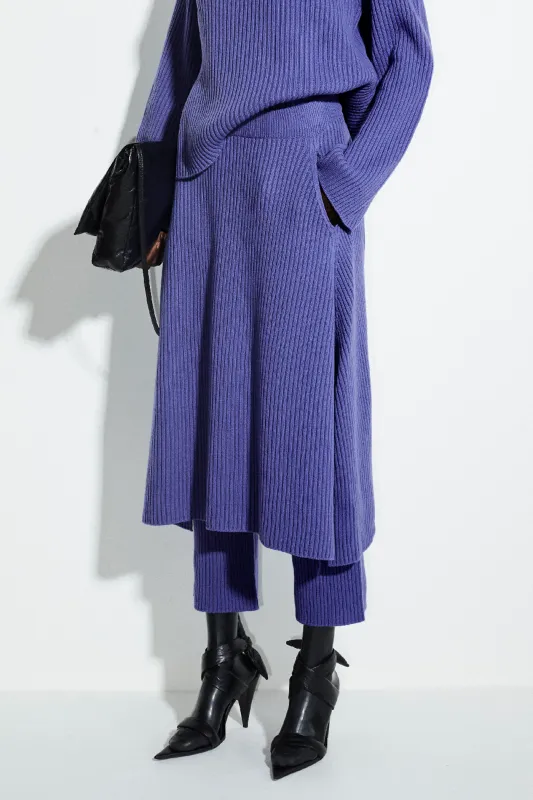 Kasat Knitted Rib Skirt made by Christian Wijnants