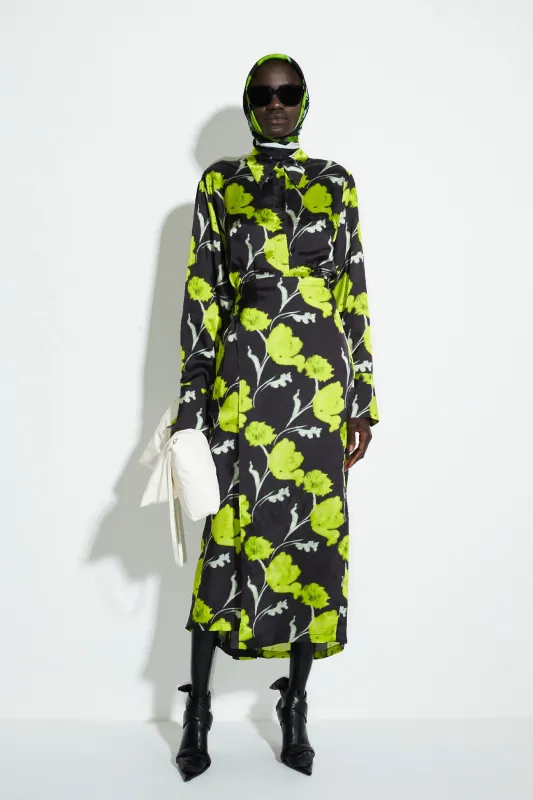 Degas Wrap Shirt Dress made by Christian Wijnants