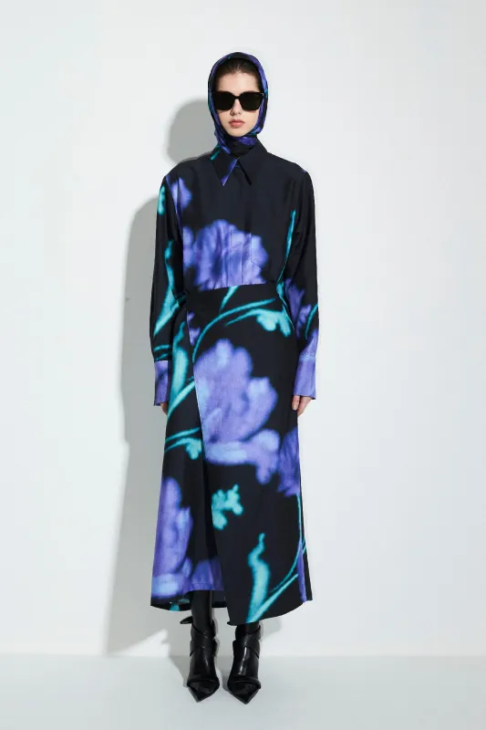 Degas Wrap Shirt Dress made by Christian Wijnants
