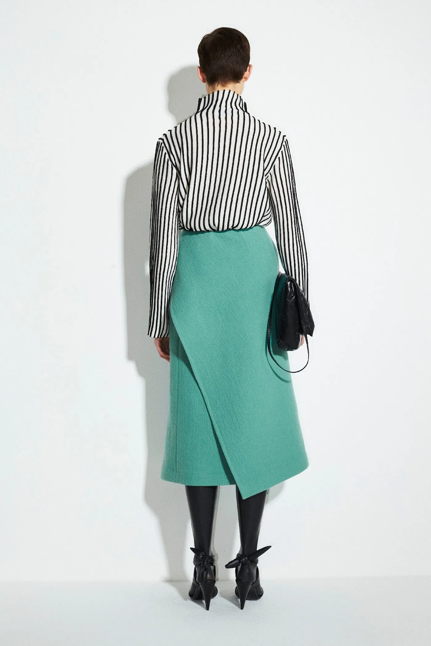 Sargent Skirt With Drape Detail sold by Christian Wijnants product image thumbnail 3