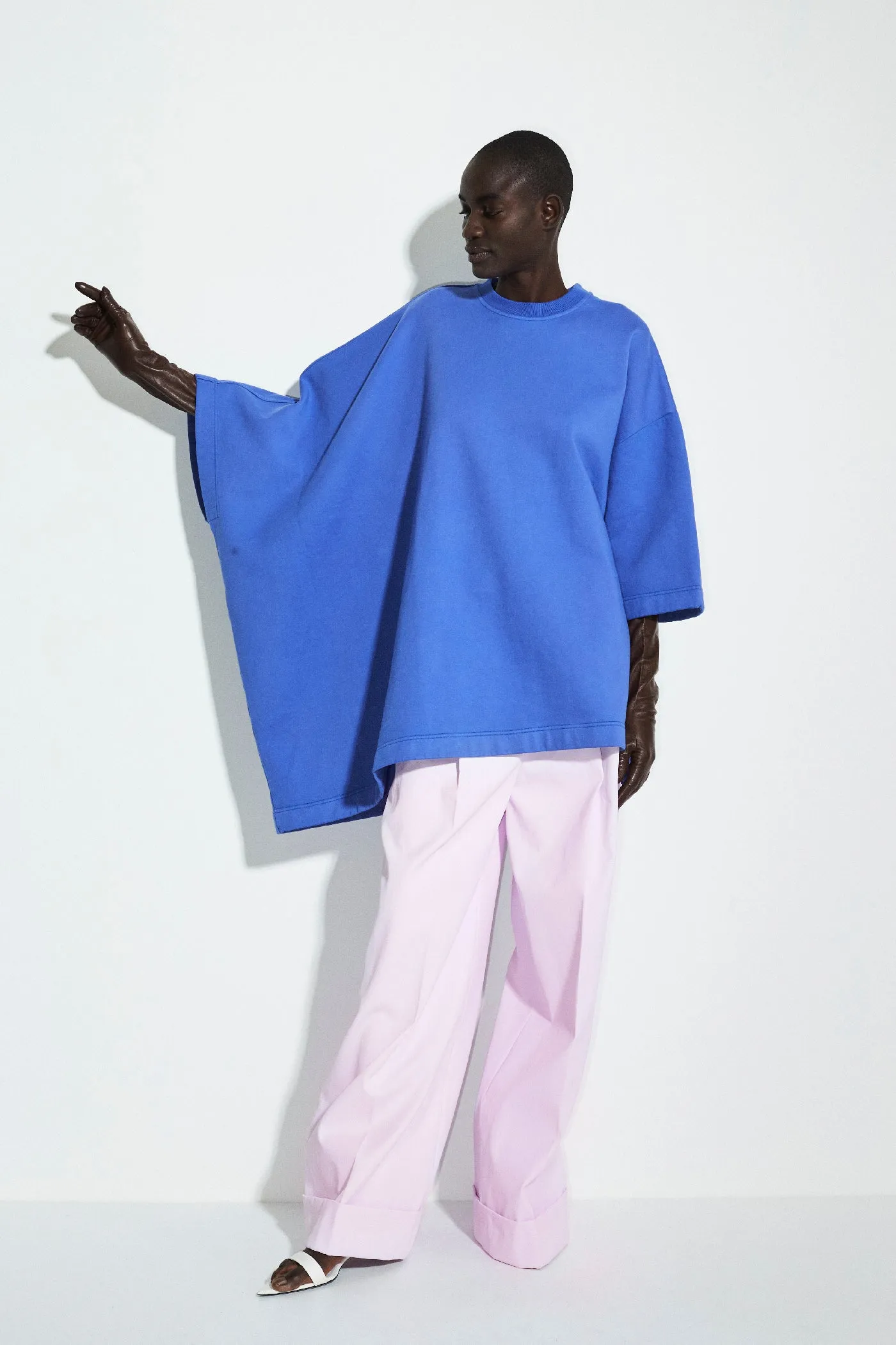 Tal Asymmetric Oversized T-Shirt sold by Christian Wijnants product image thumbnail 5