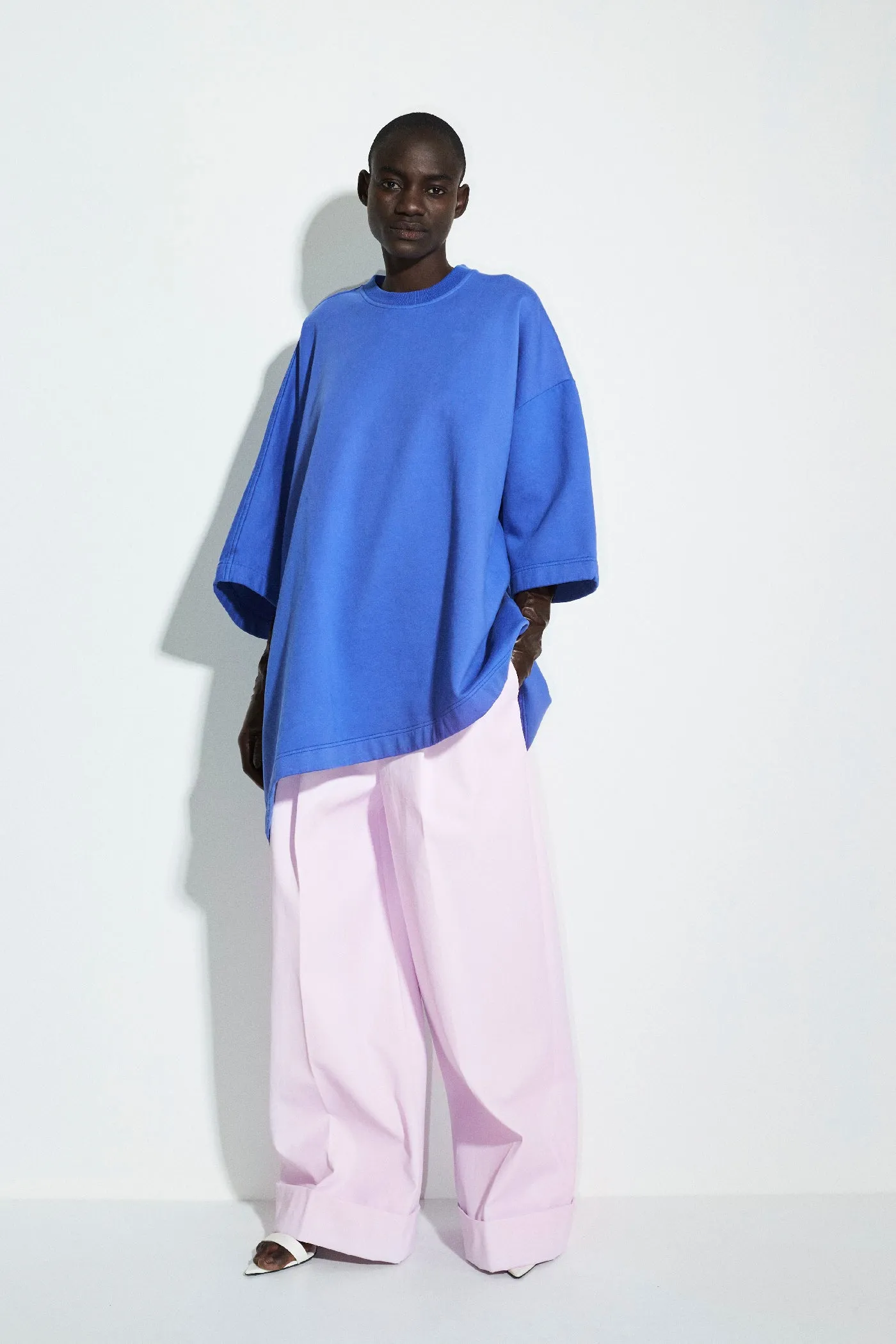 Tal Asymmetric Oversized T-Shirt sold by Christian Wijnants