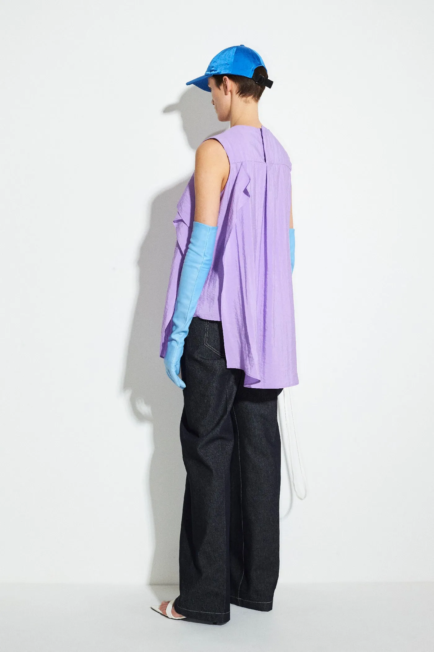 Thea Deconstructed Sleeveless Shirt sold by Christian Wijnants product image thumbnail 2