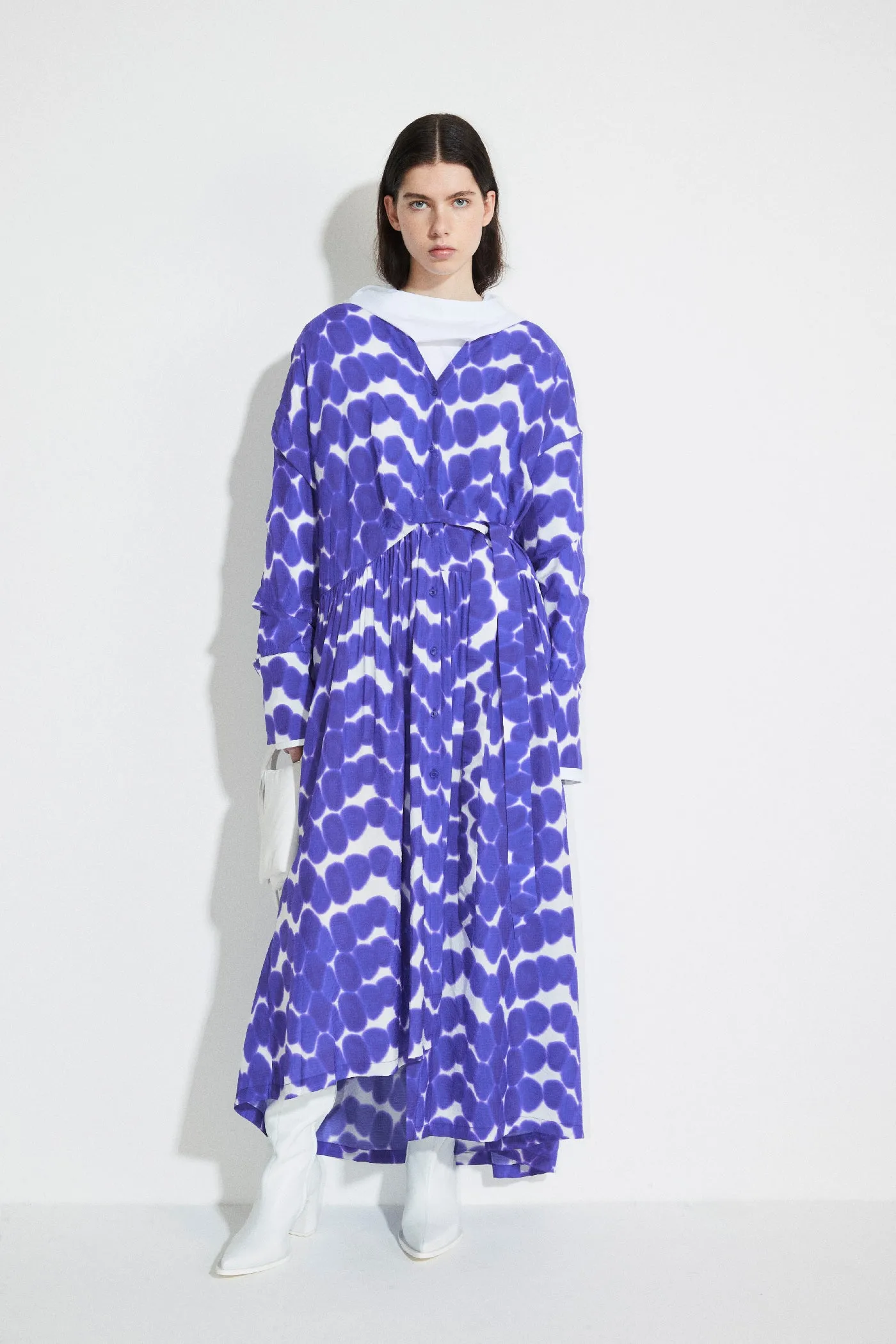 Dalla Knotted Shirtdress sold by Christian Wijnants