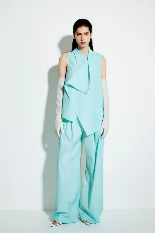 Tomoka Draped Sleeveless Top sold by Christian Wijnants
