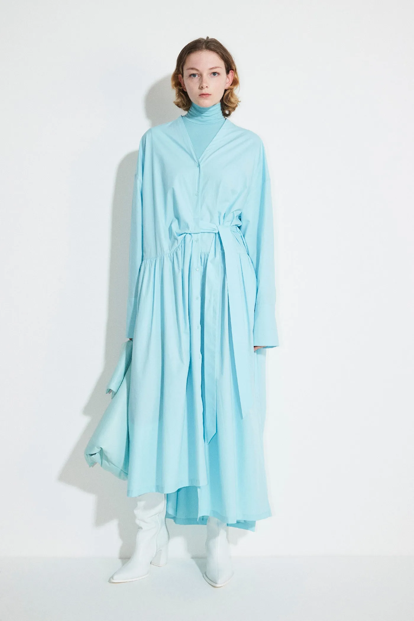 Dalla Knotted Shirtdress sold by Christian Wijnants