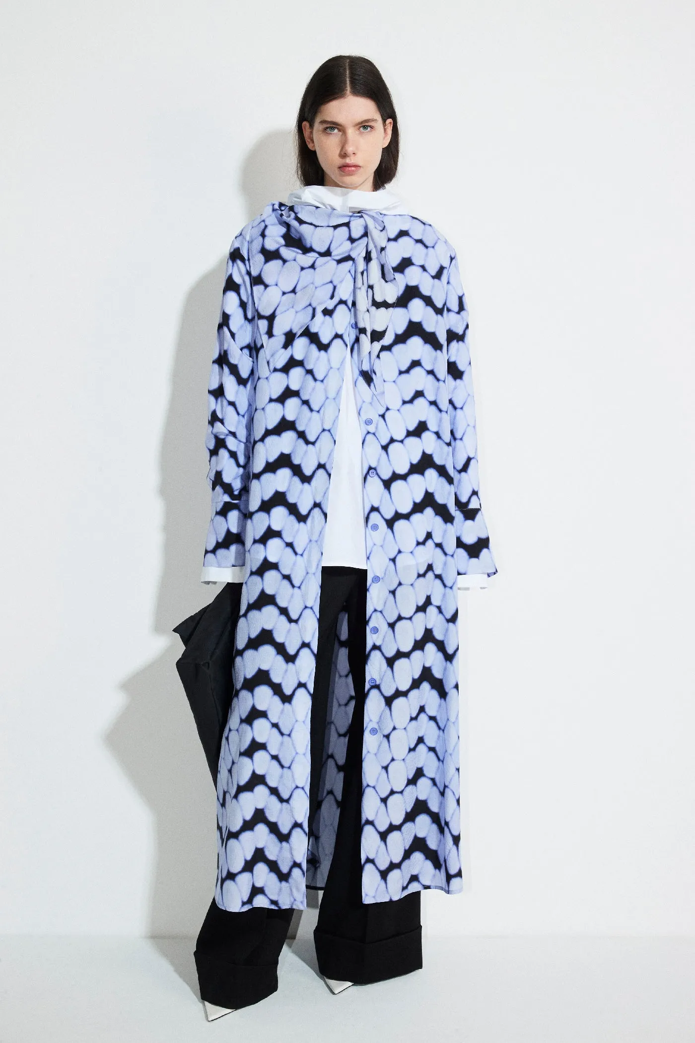 Dannar Long Shirt Dress sold by Christian Wijnants