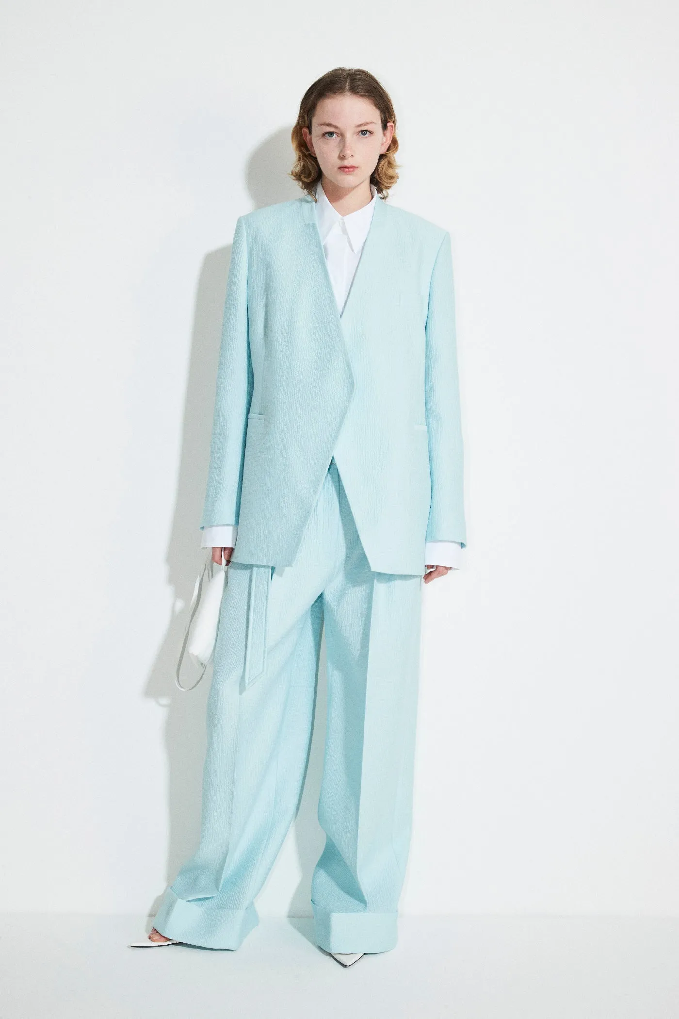 Jakaris Collarless Blazer sold by Christian Wijnants